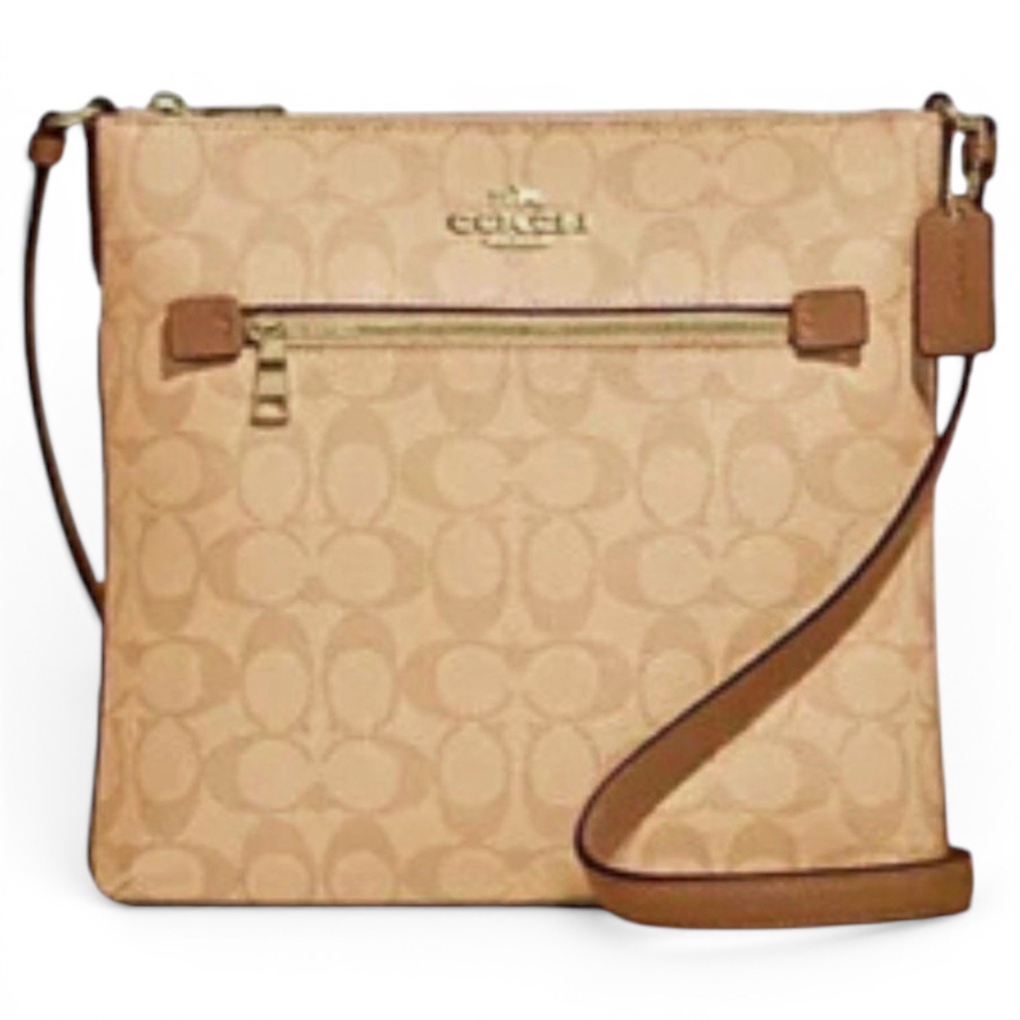 Leather crossbody bag