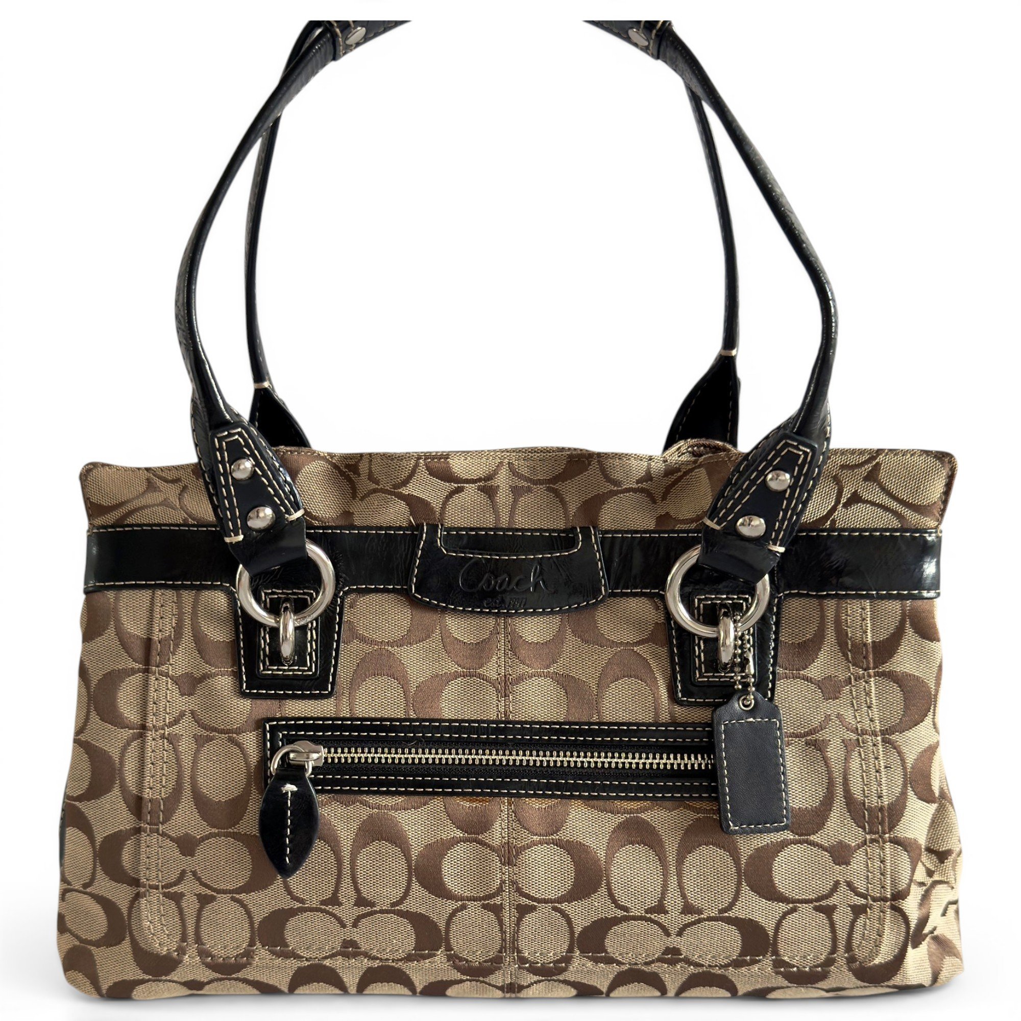 Signature Sufflette cloth handbag