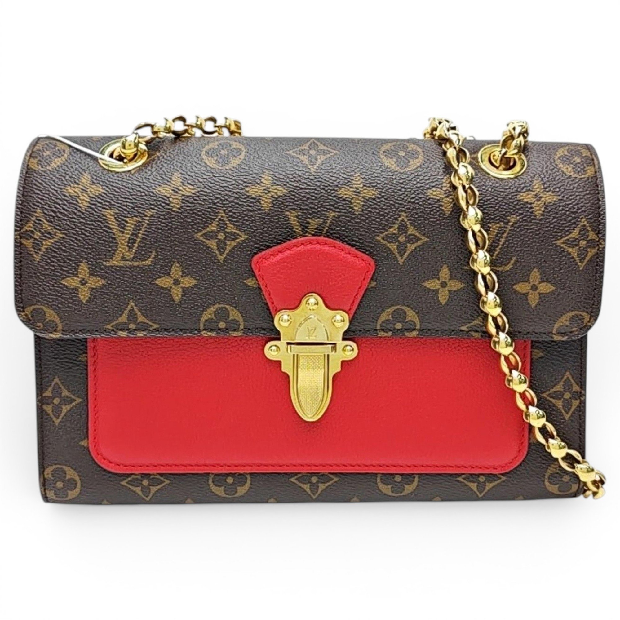 Victoire leather handbag