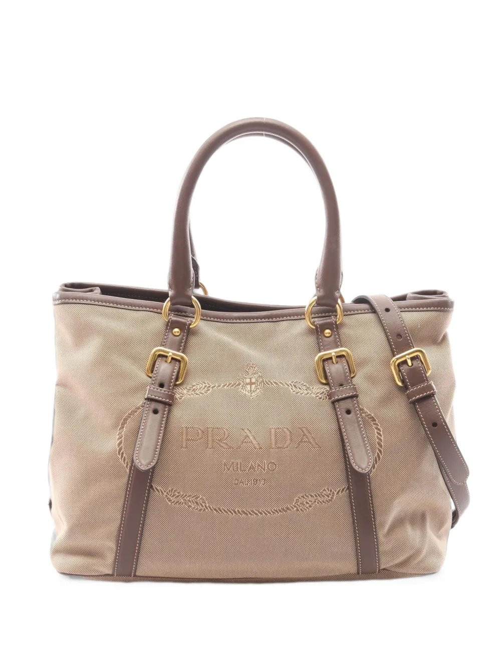 2010s Logo Jacquard tote bag