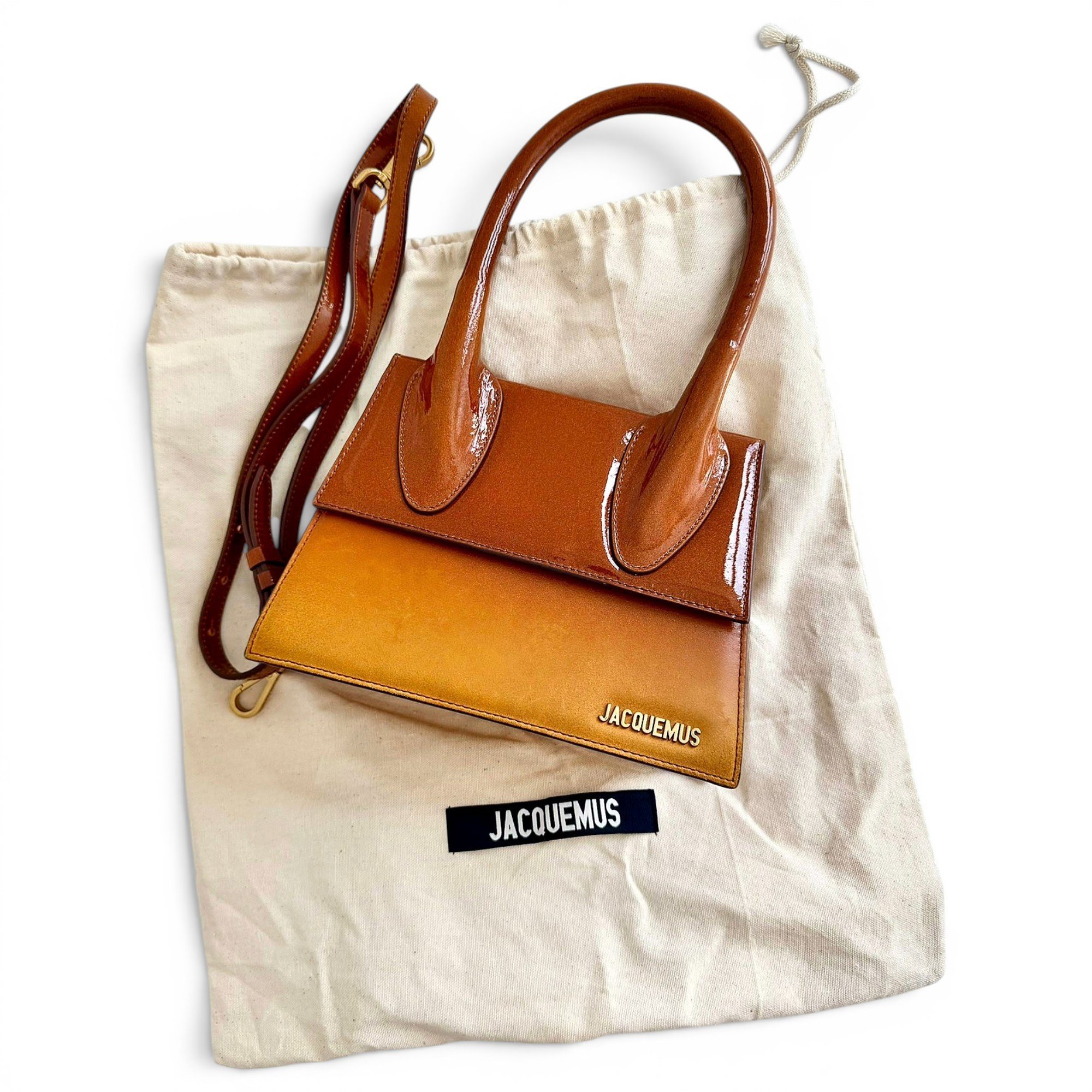Chiquito patent leather handbag