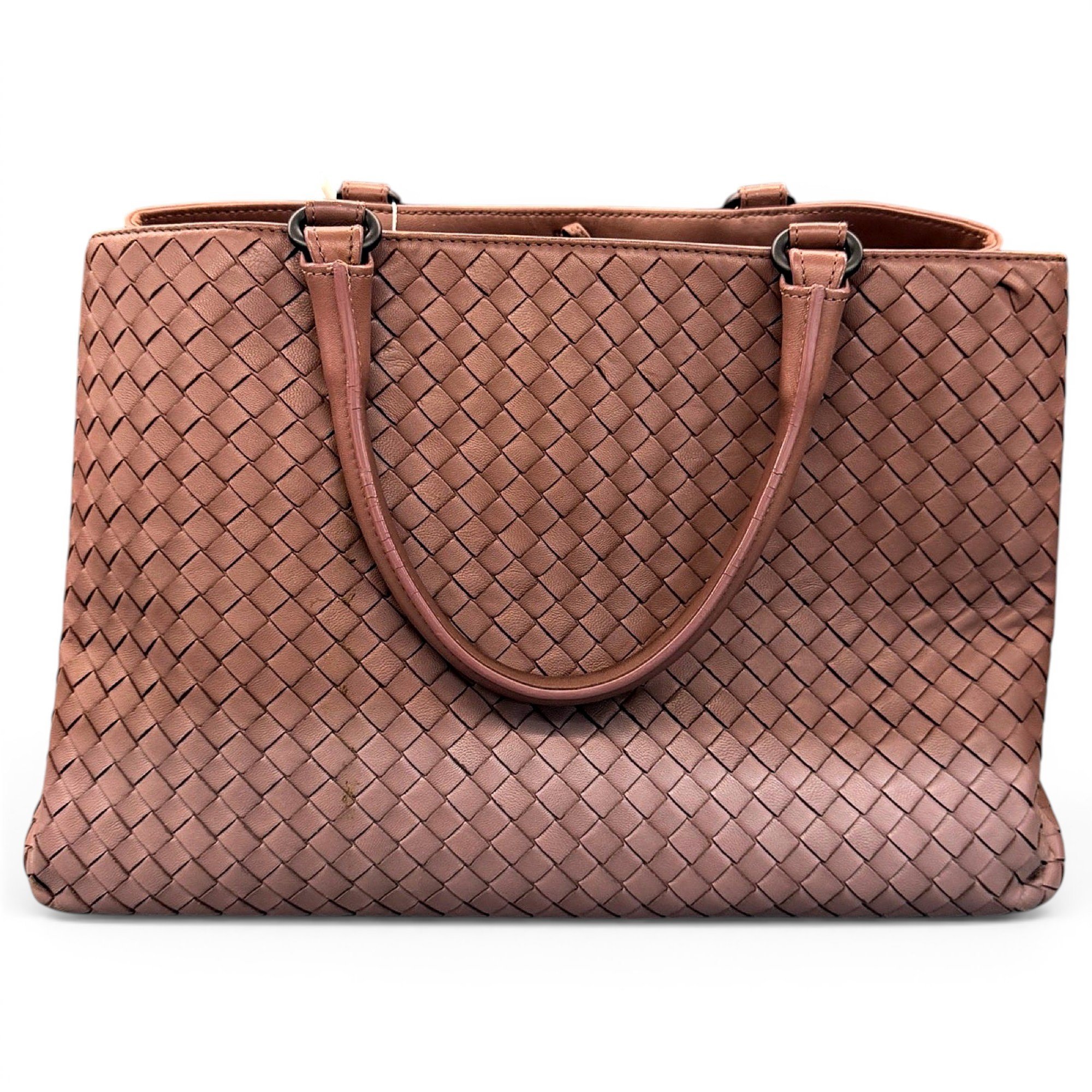 Roma leather tote