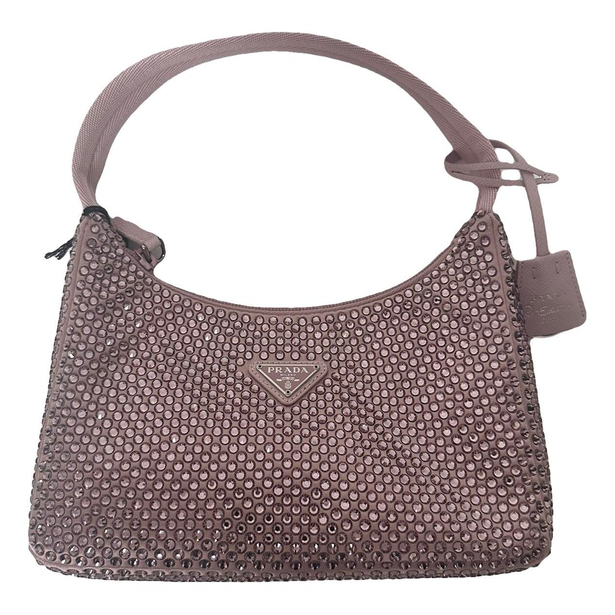 Re-Edition 2000 glitter handbag