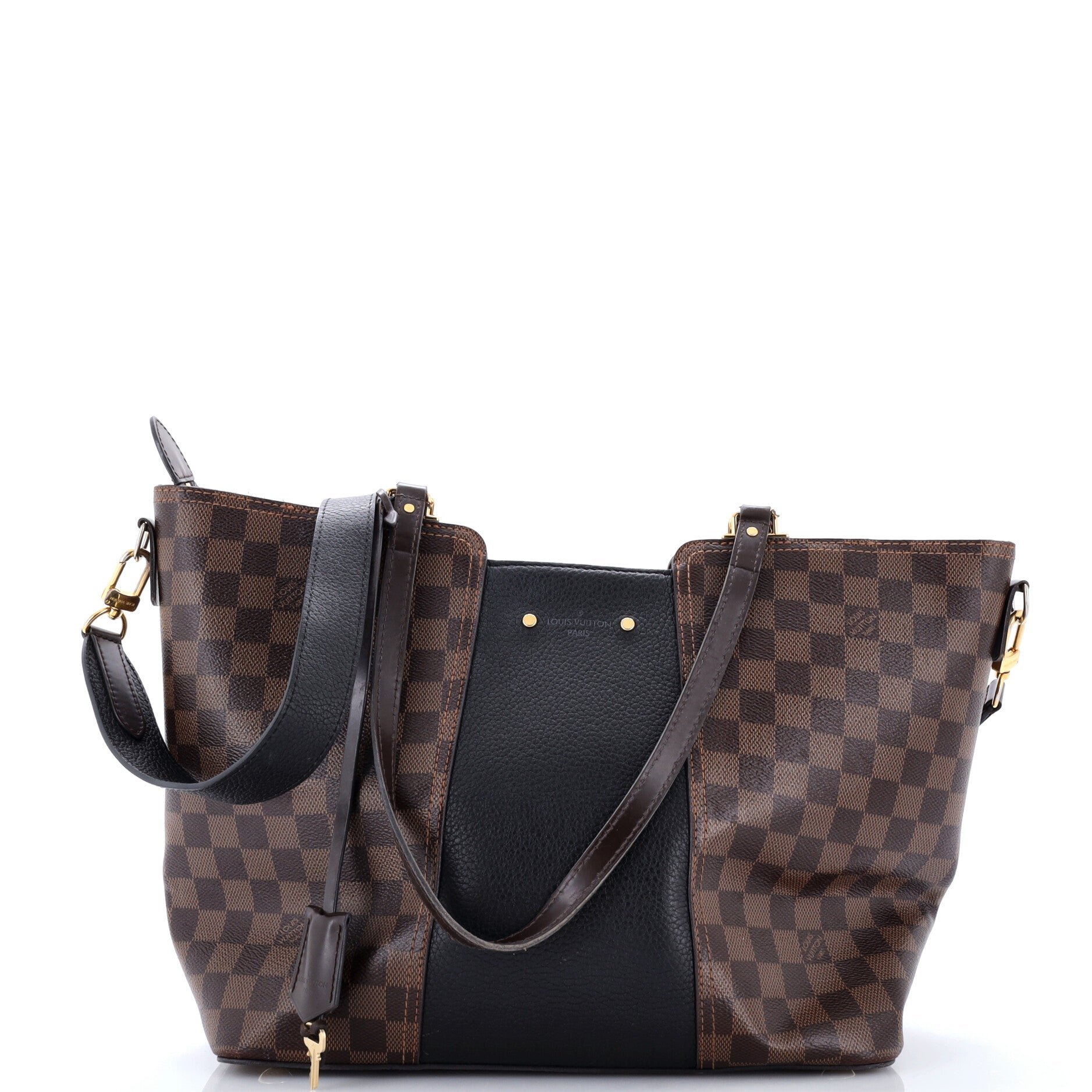 Jersey Handbag Damier with Leather