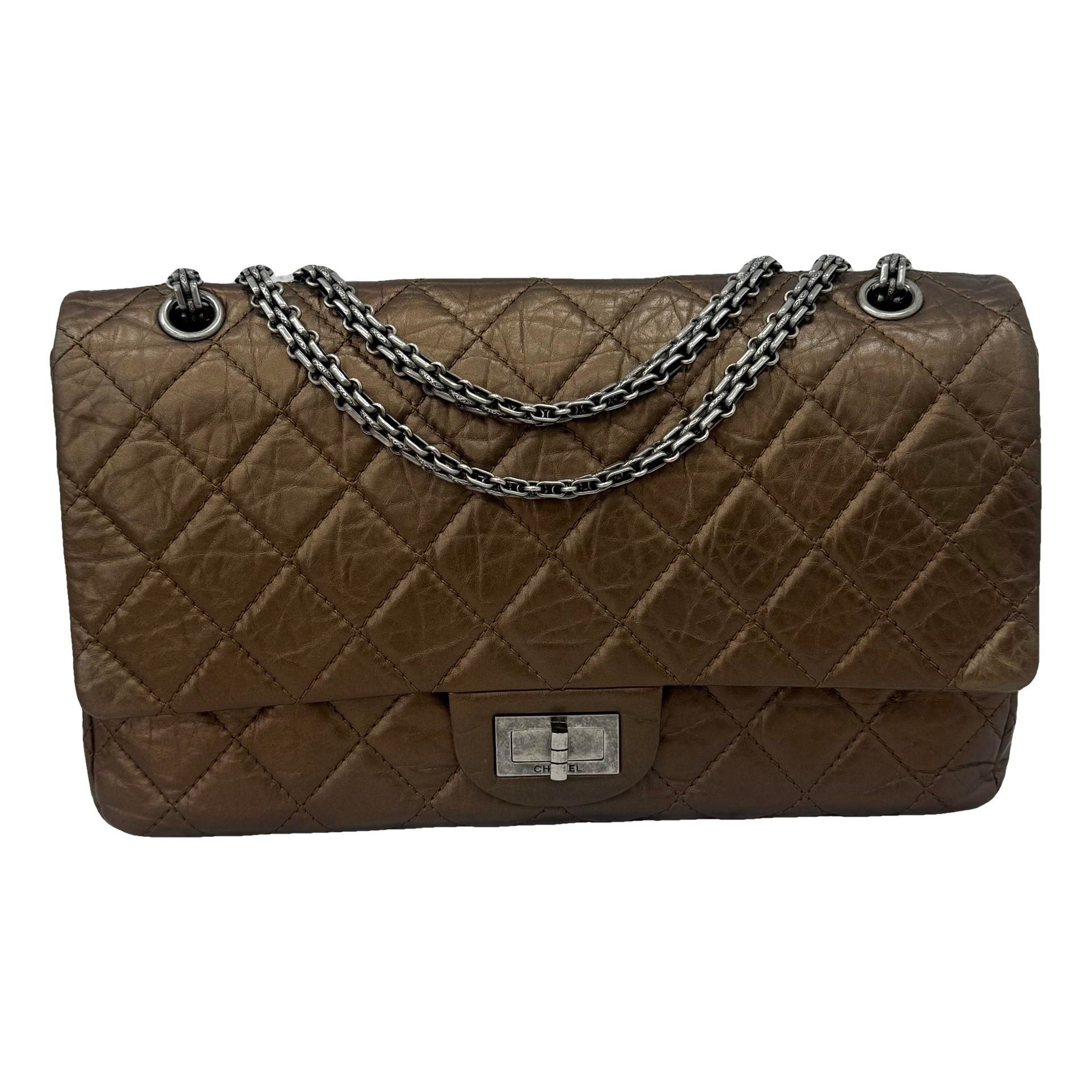 2.55 leather handbag