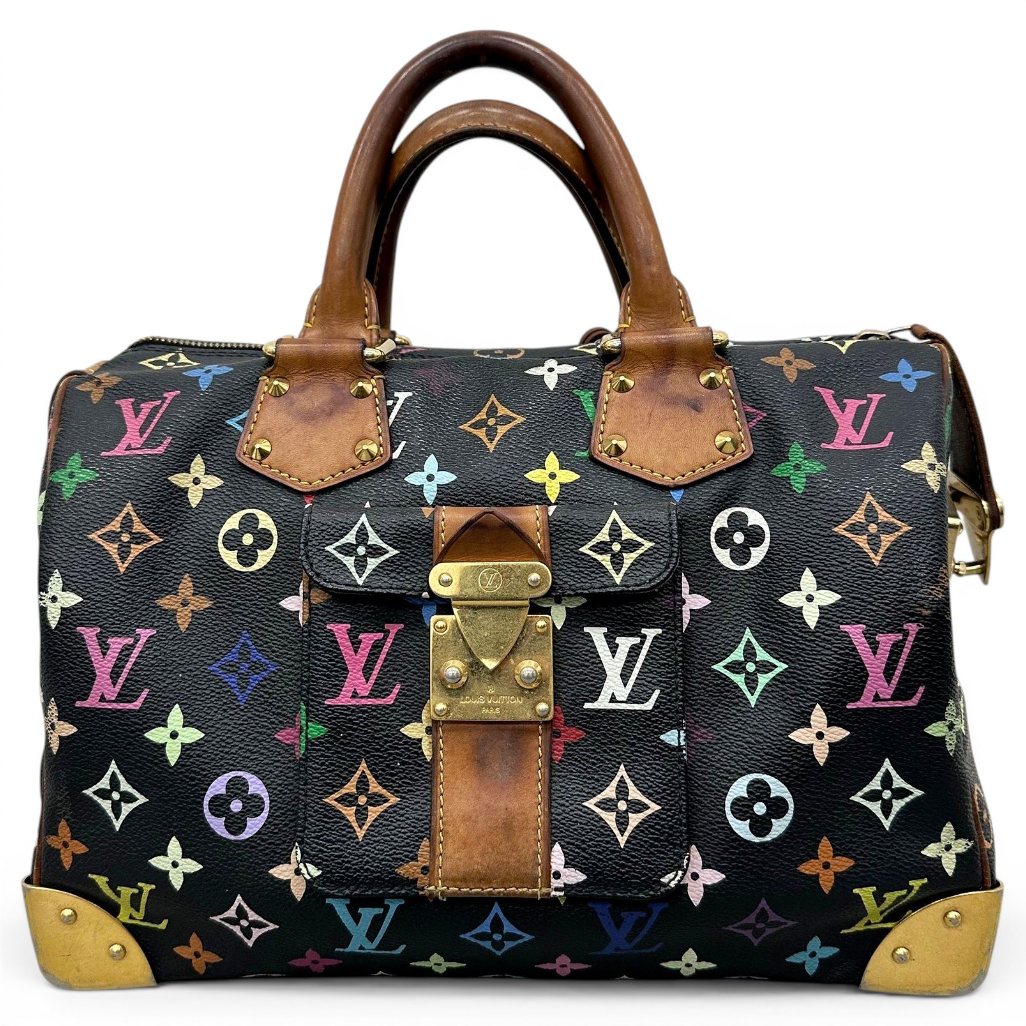 Speedy Bandoulière leather handbag