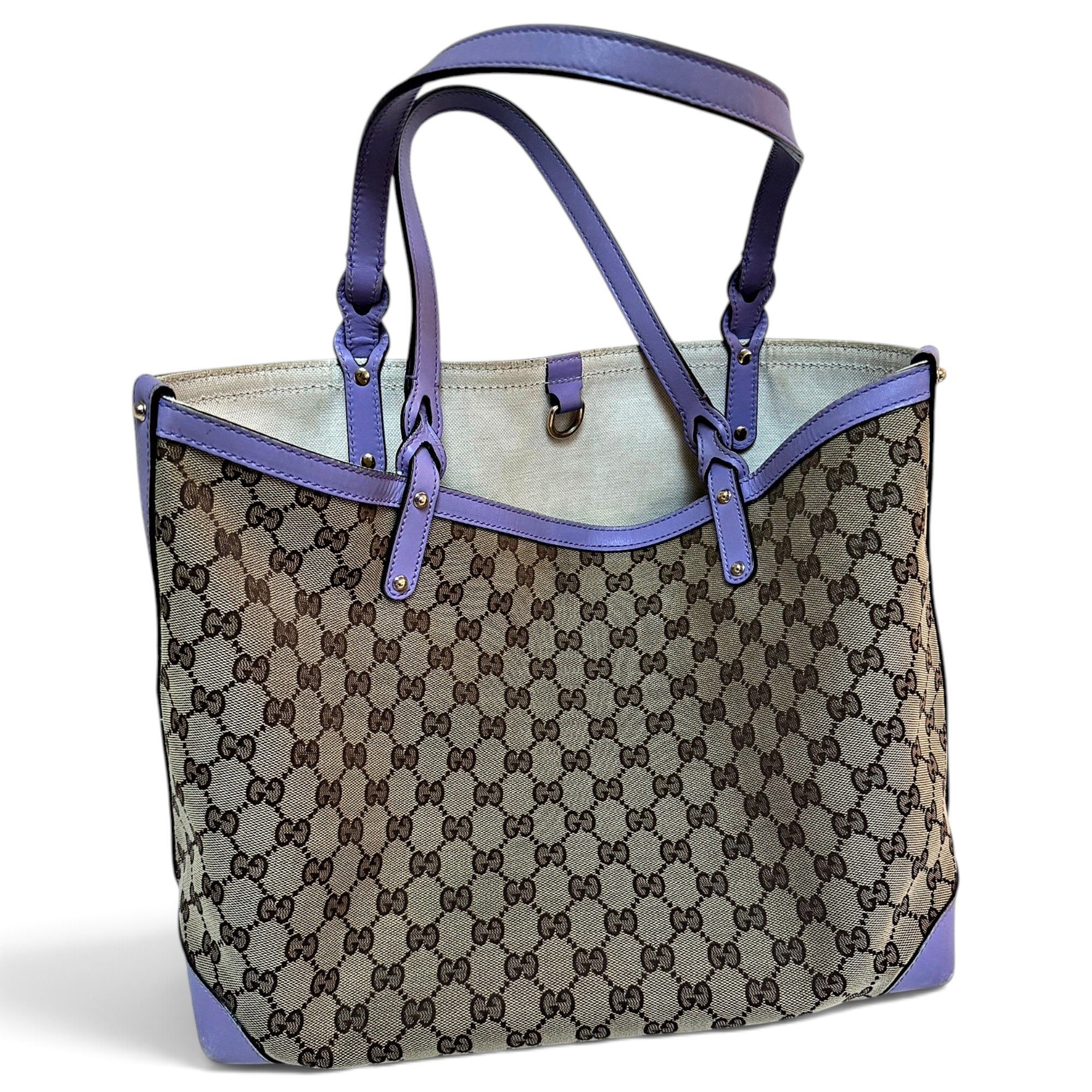 Leather tote
