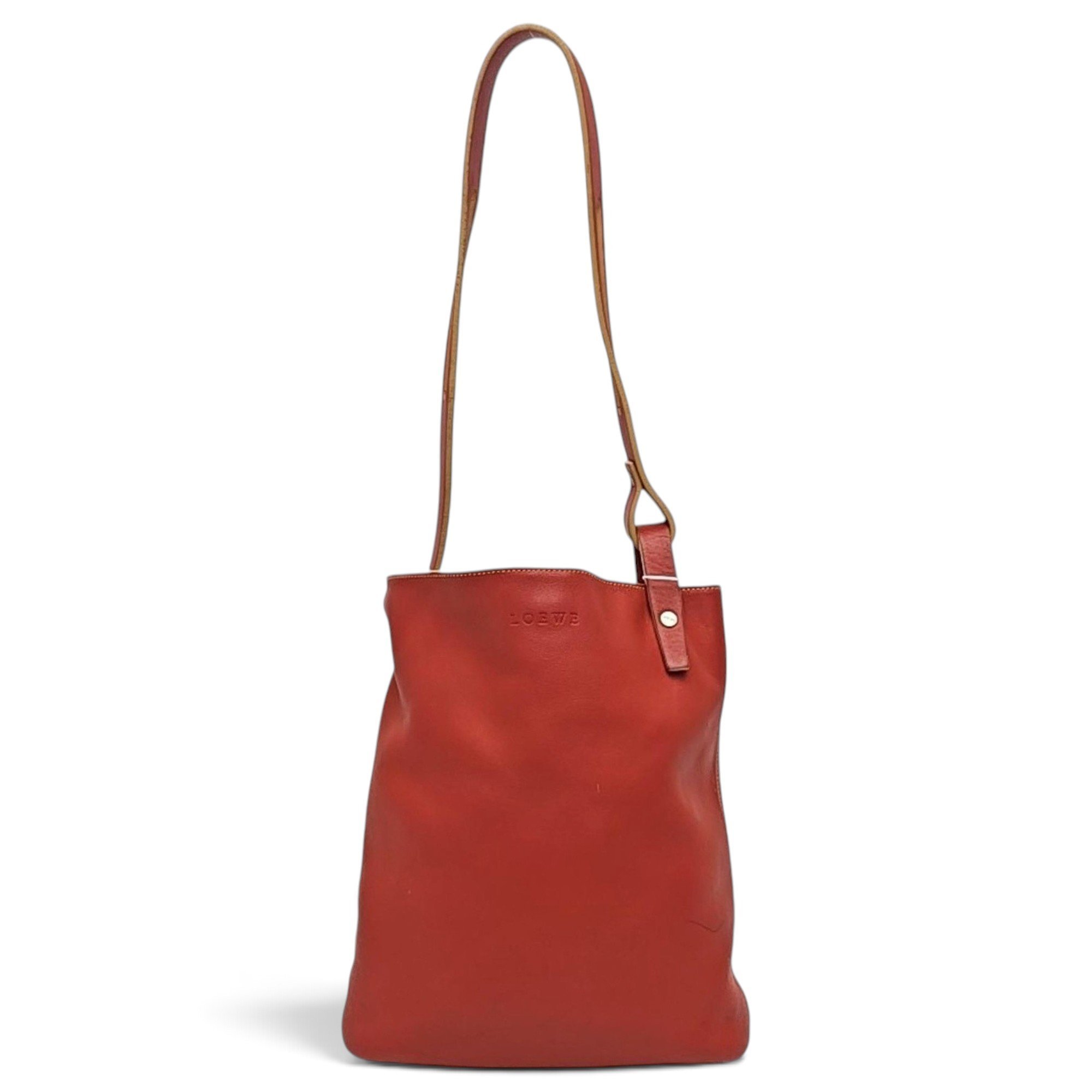 Leather handbag