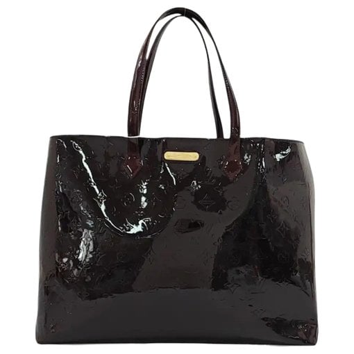 Wilshire patent leather handbag