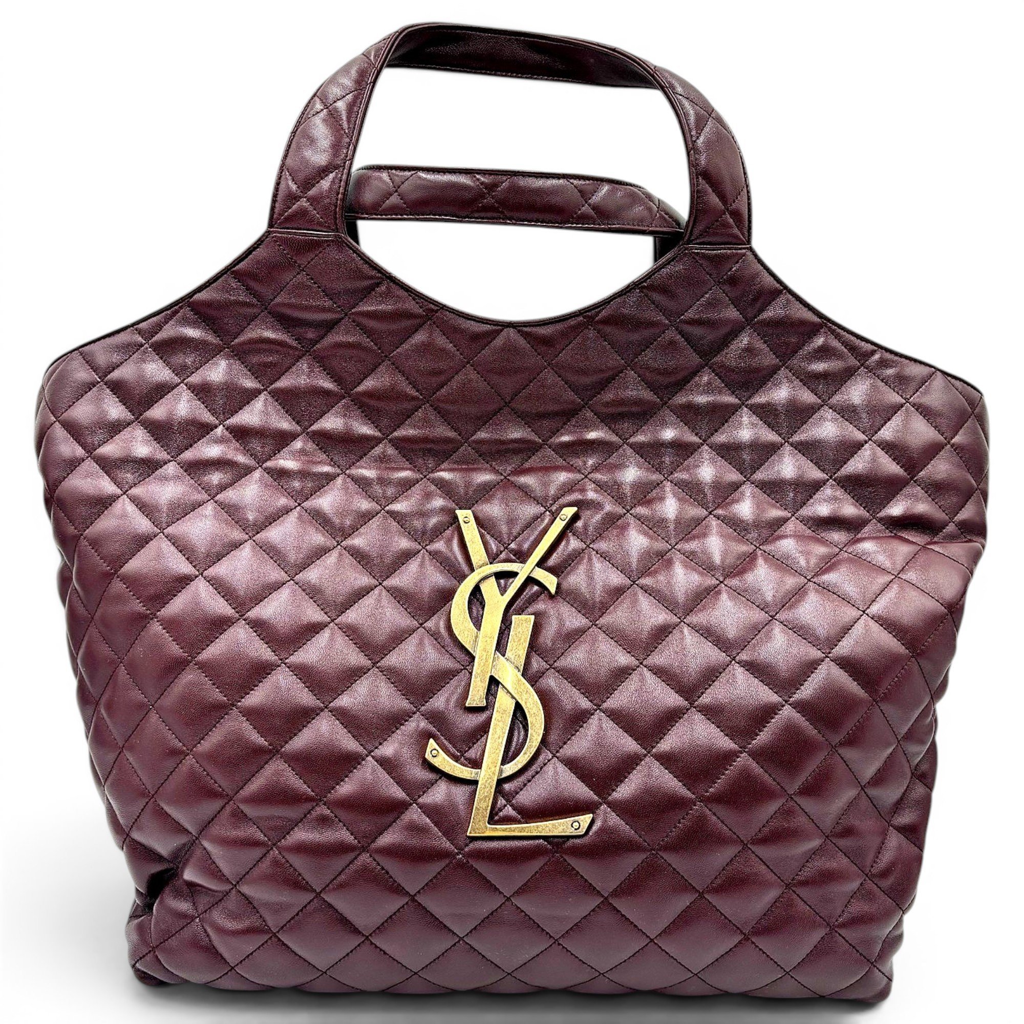 Icare leather tote