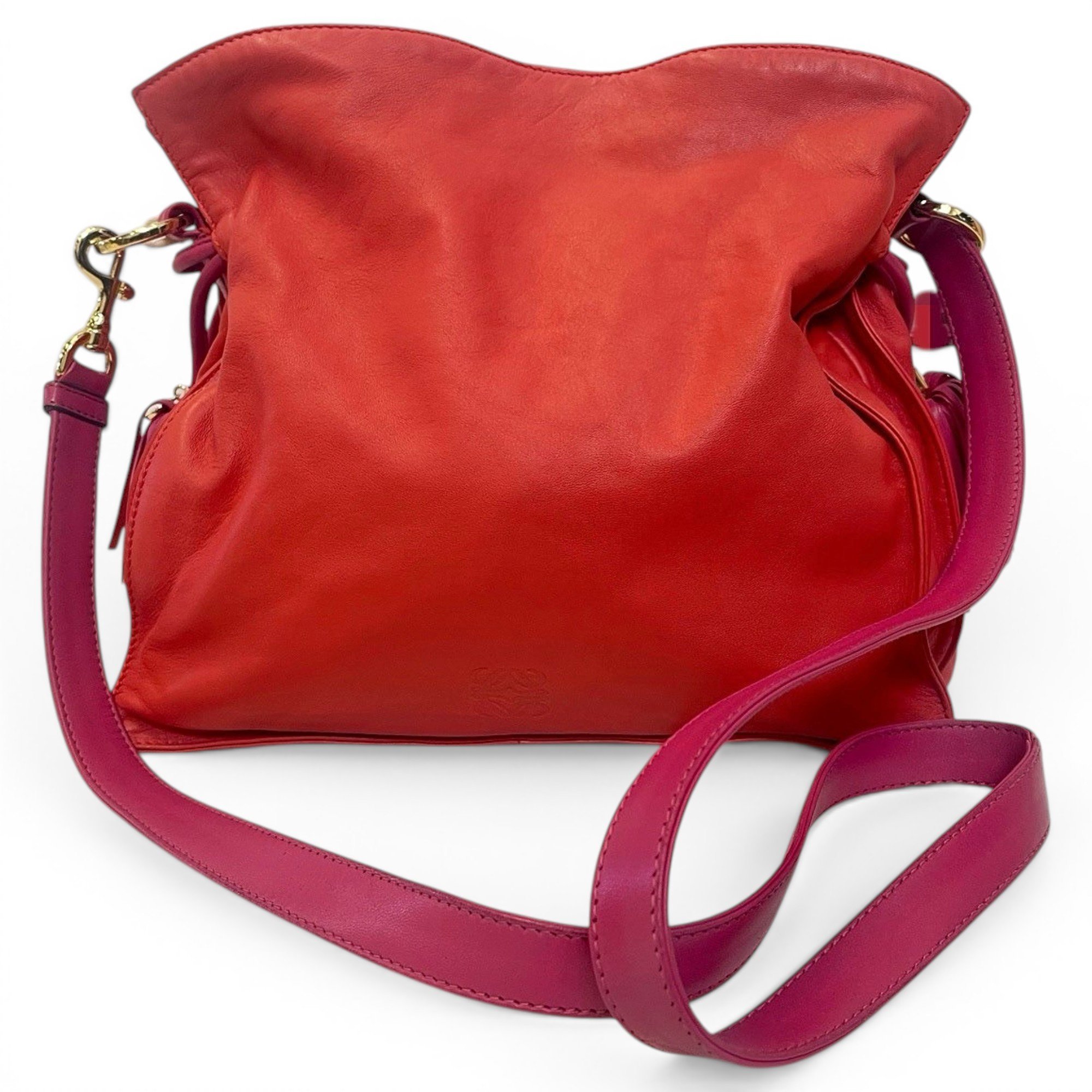 Flamenco leather handbag