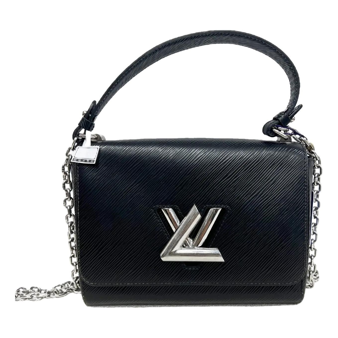 Twist leather crossbody bag