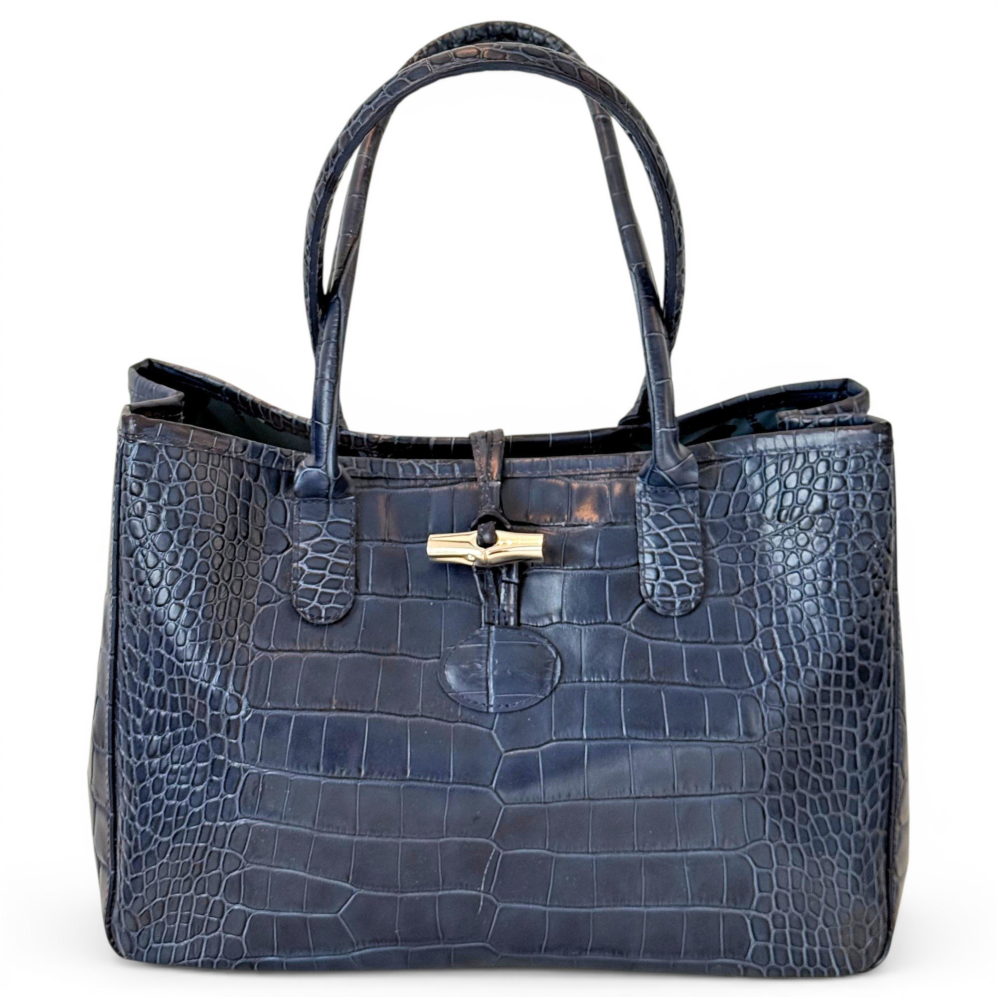 Roseau leather handbag