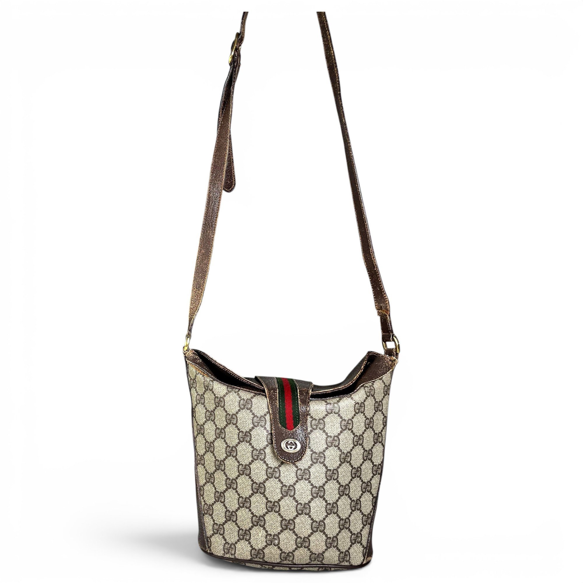 Dionysus Bucket leather handbag