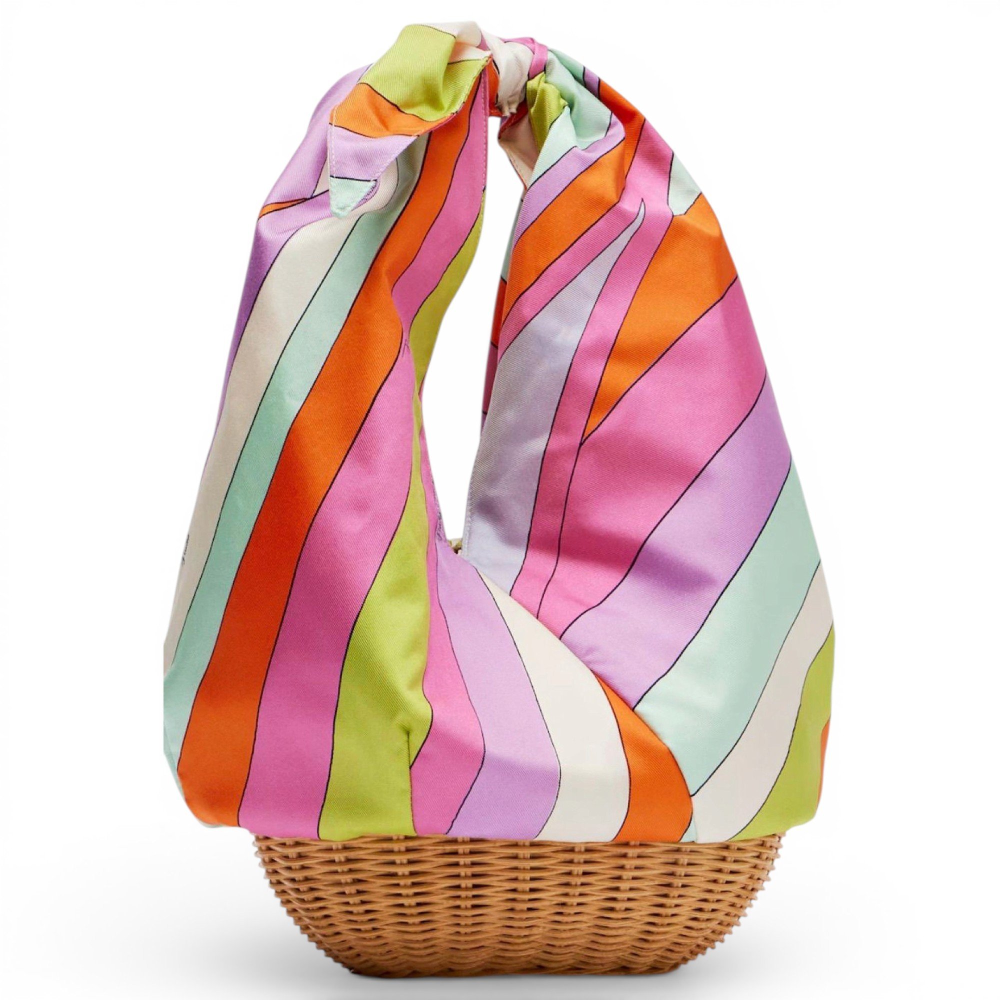 Silk handbag