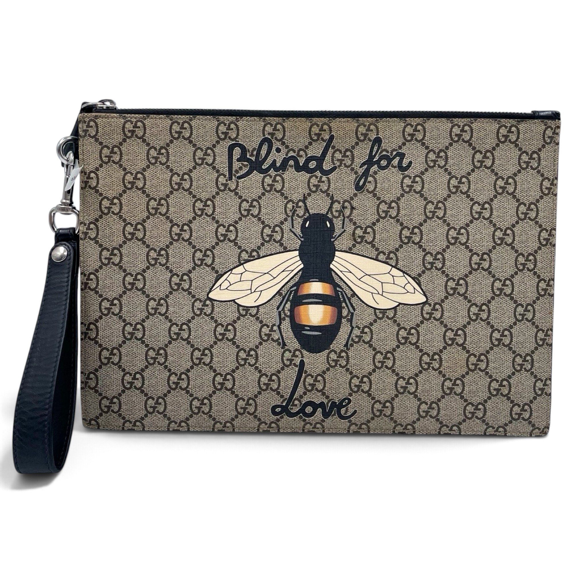 Animalier cloth clutch bag