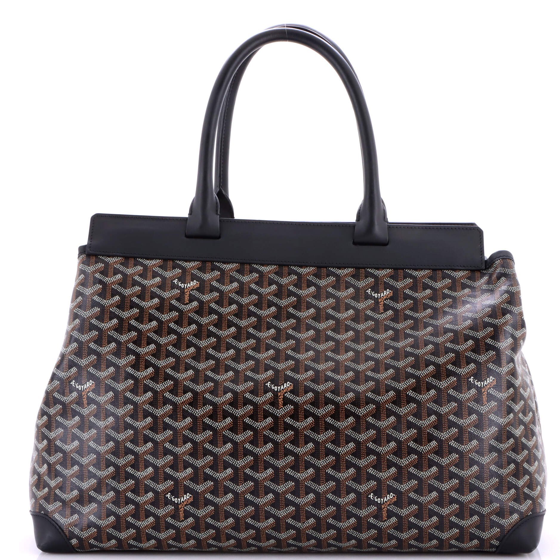 Leather tote