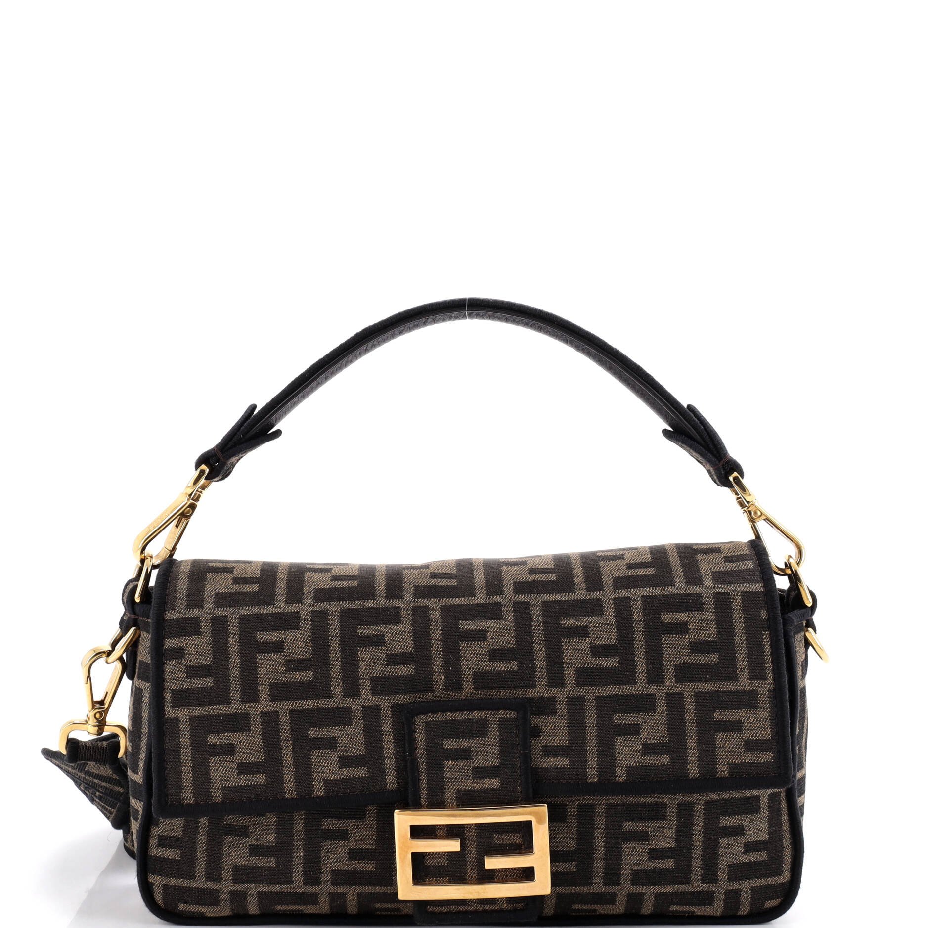 Baguette NM Bag Zucca Canvas Medium