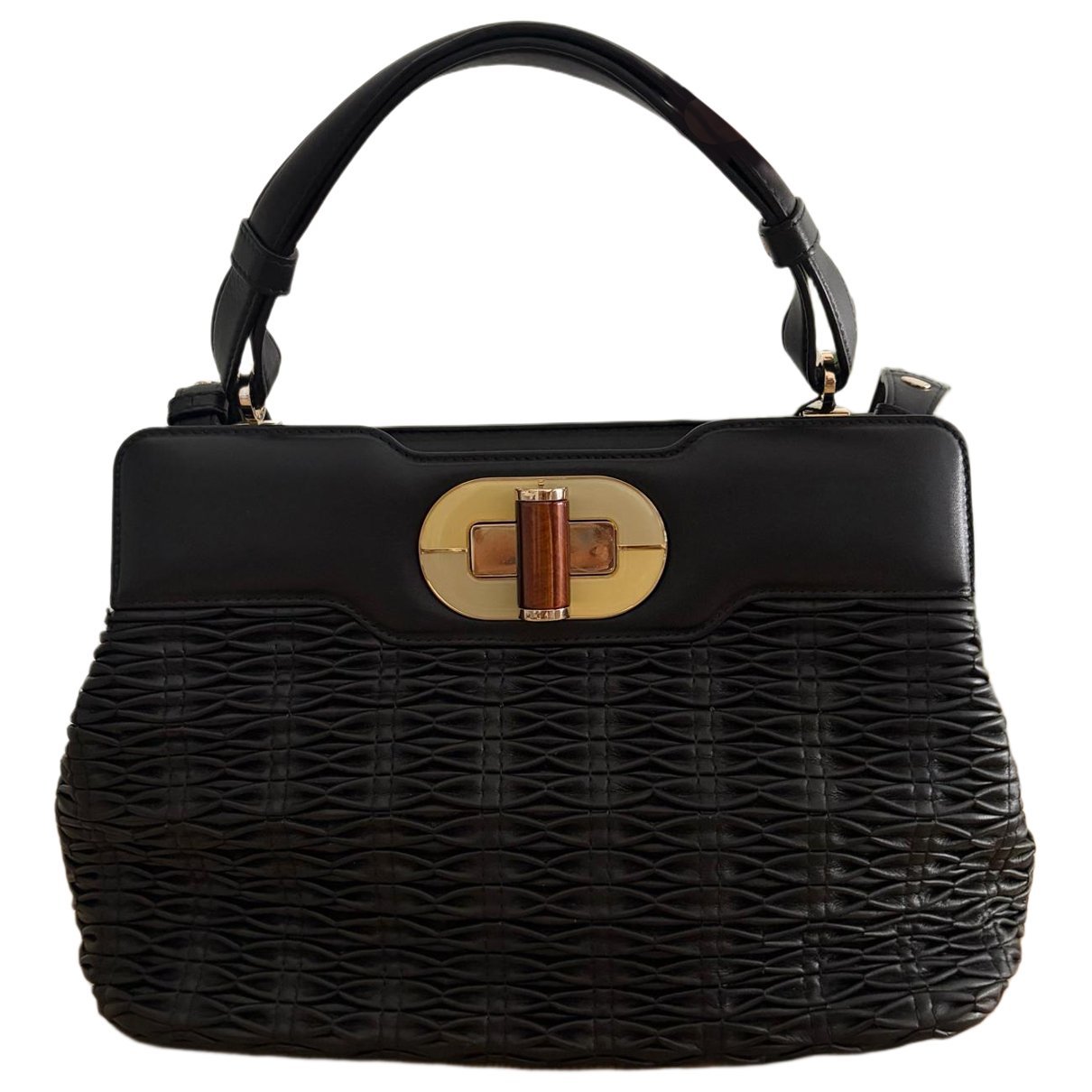 Bvlgari Isabella Rossellini leather handbag