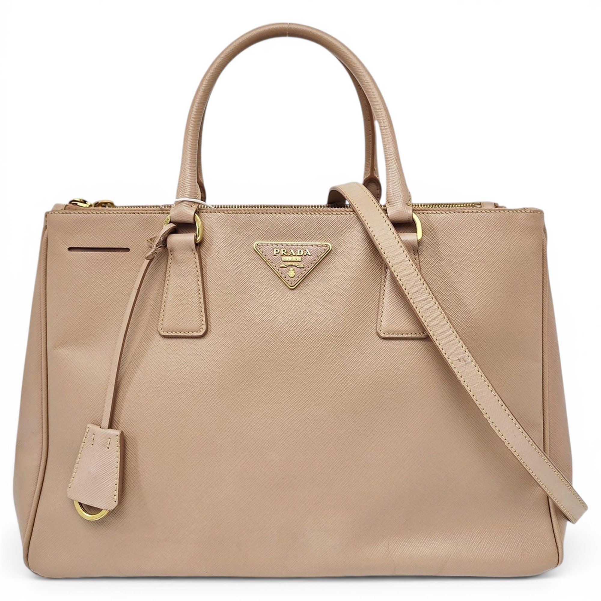 Galleria leather handbag