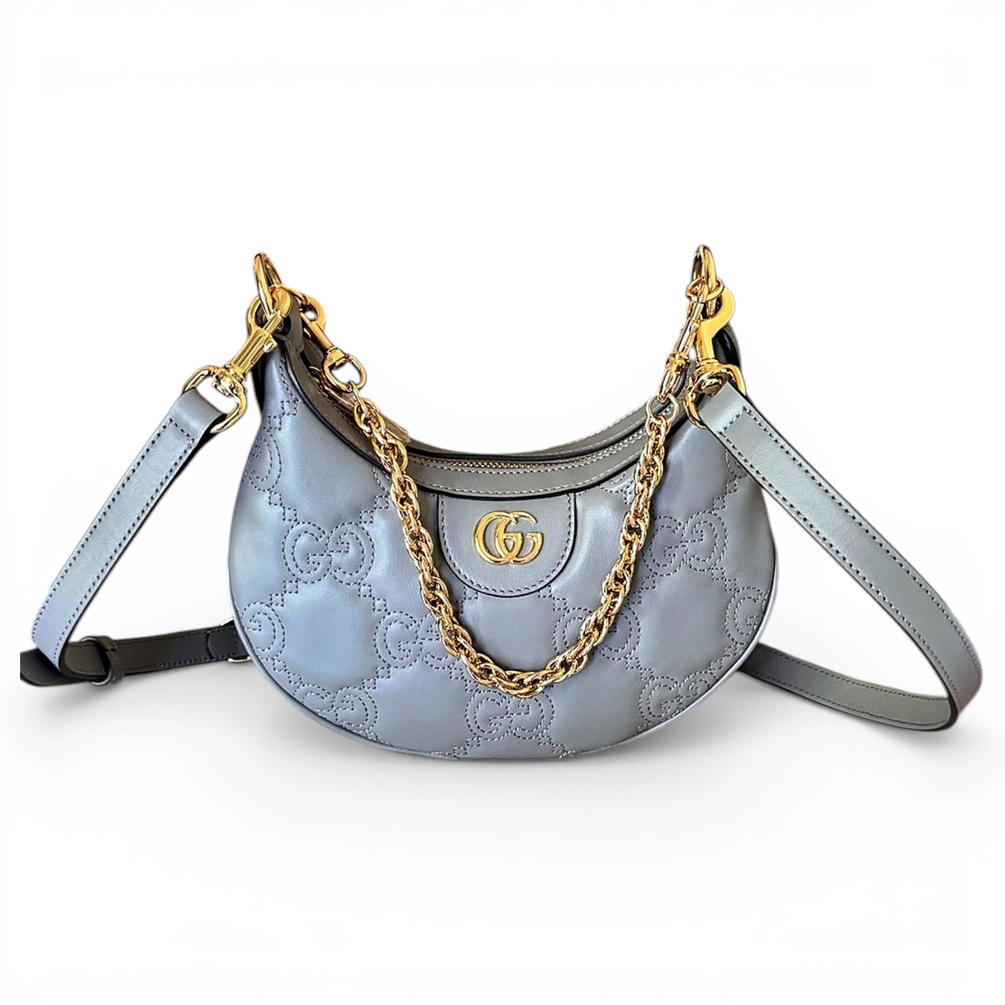Hobo leather handbag