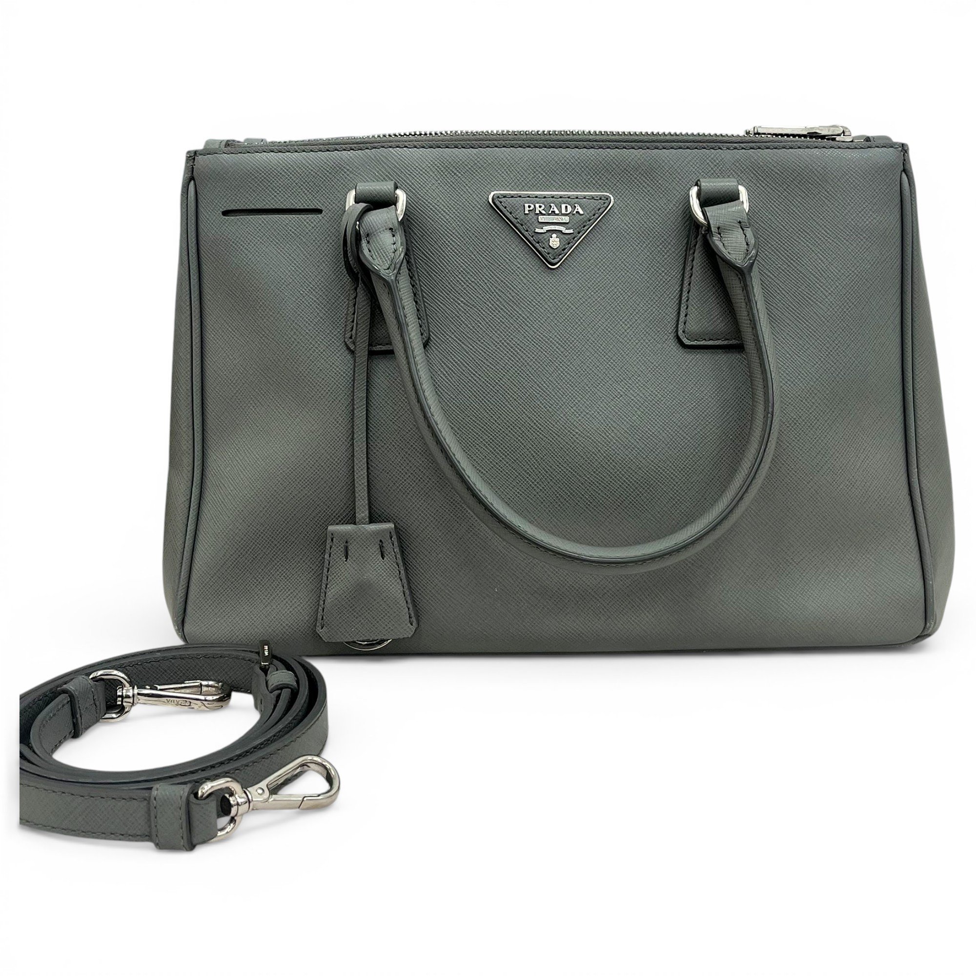 Galleria leather handbag