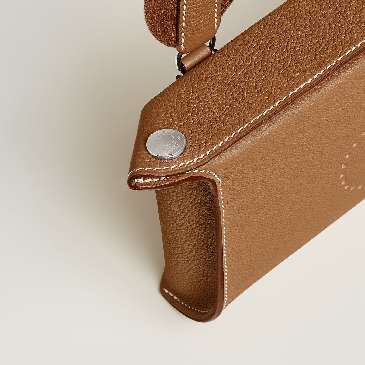 Gold Hermès Videpoches Bag