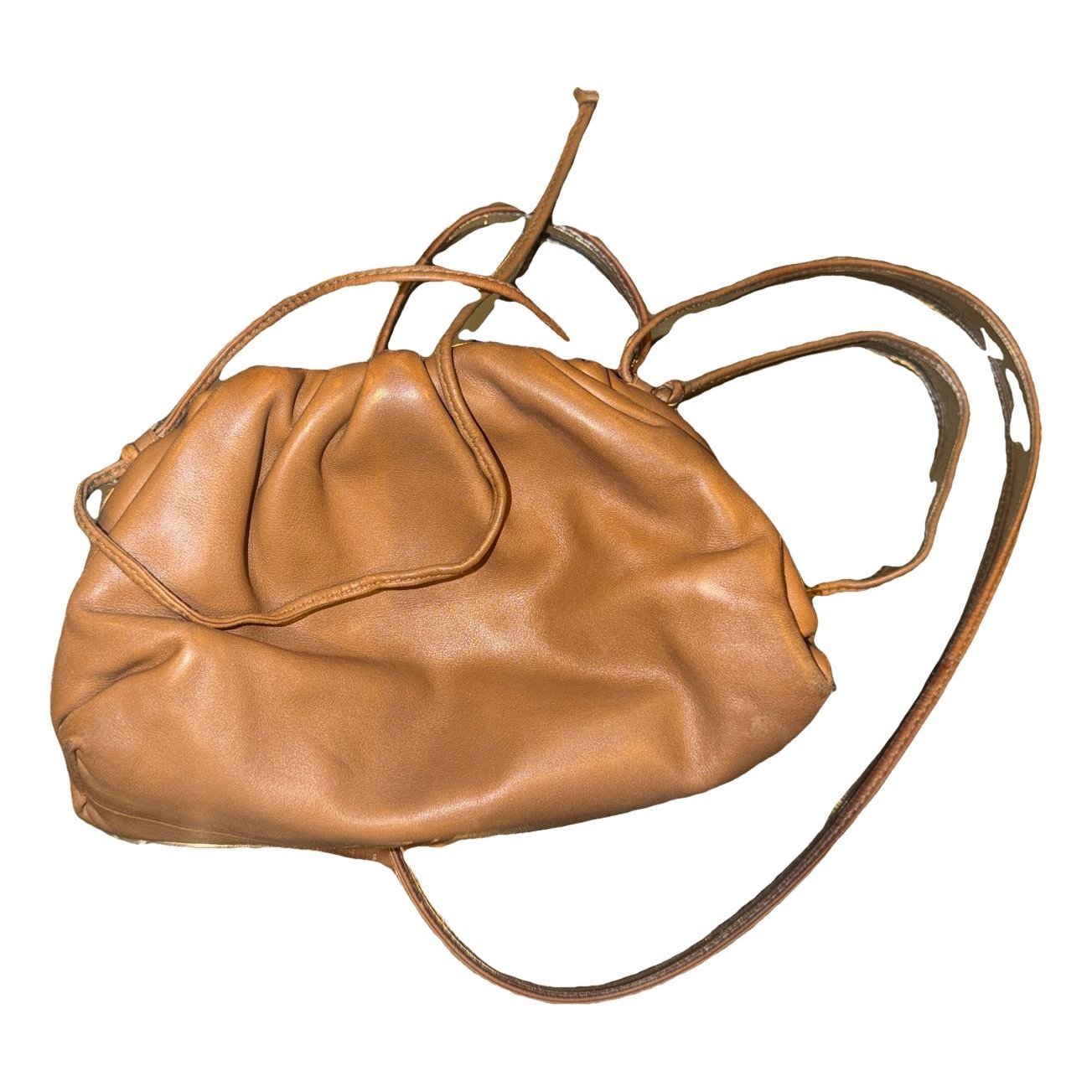 Pouch leather mini bag