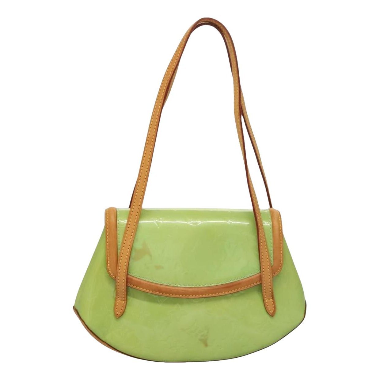 Patent leather handbag