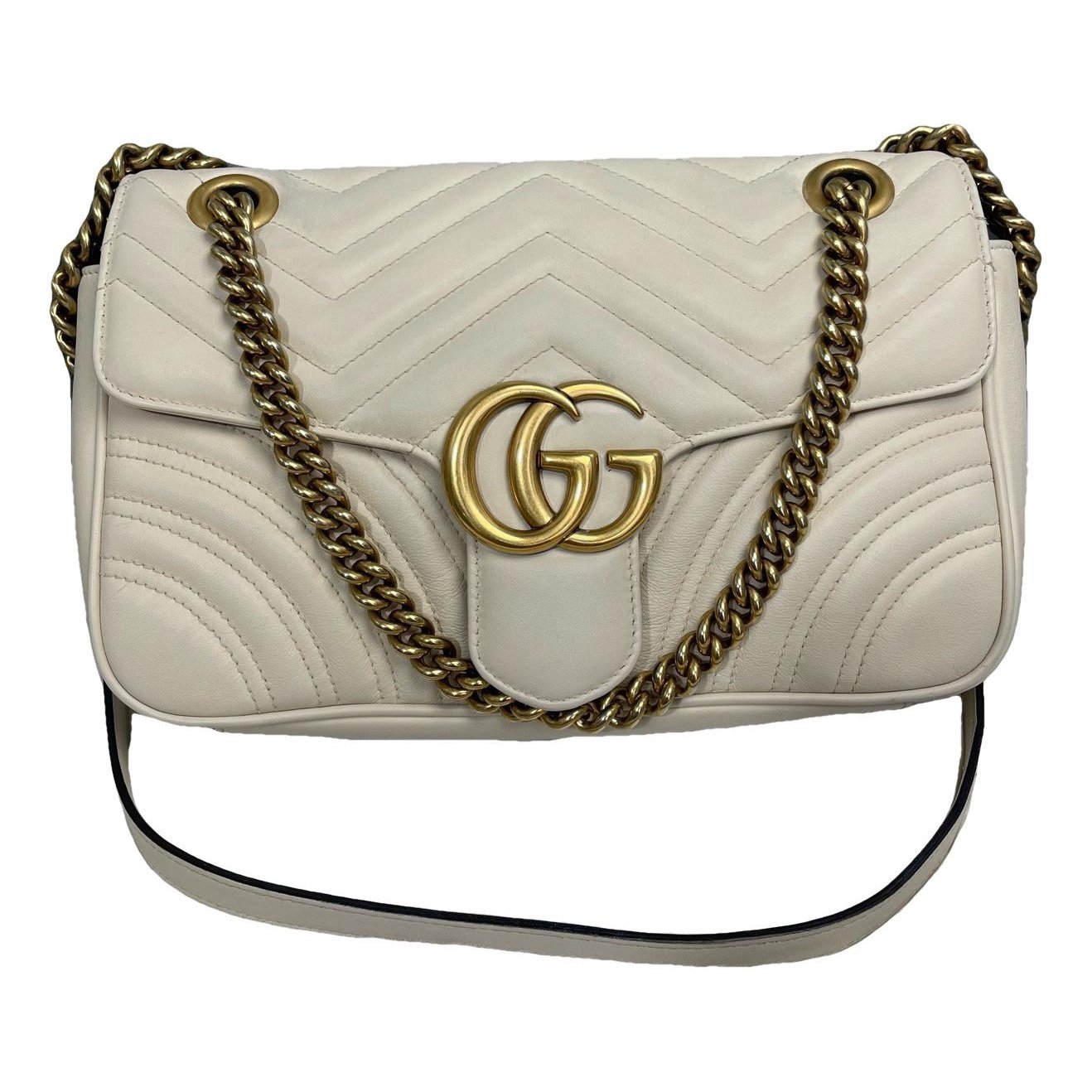 GG Marmont Flap leather crossbody bag