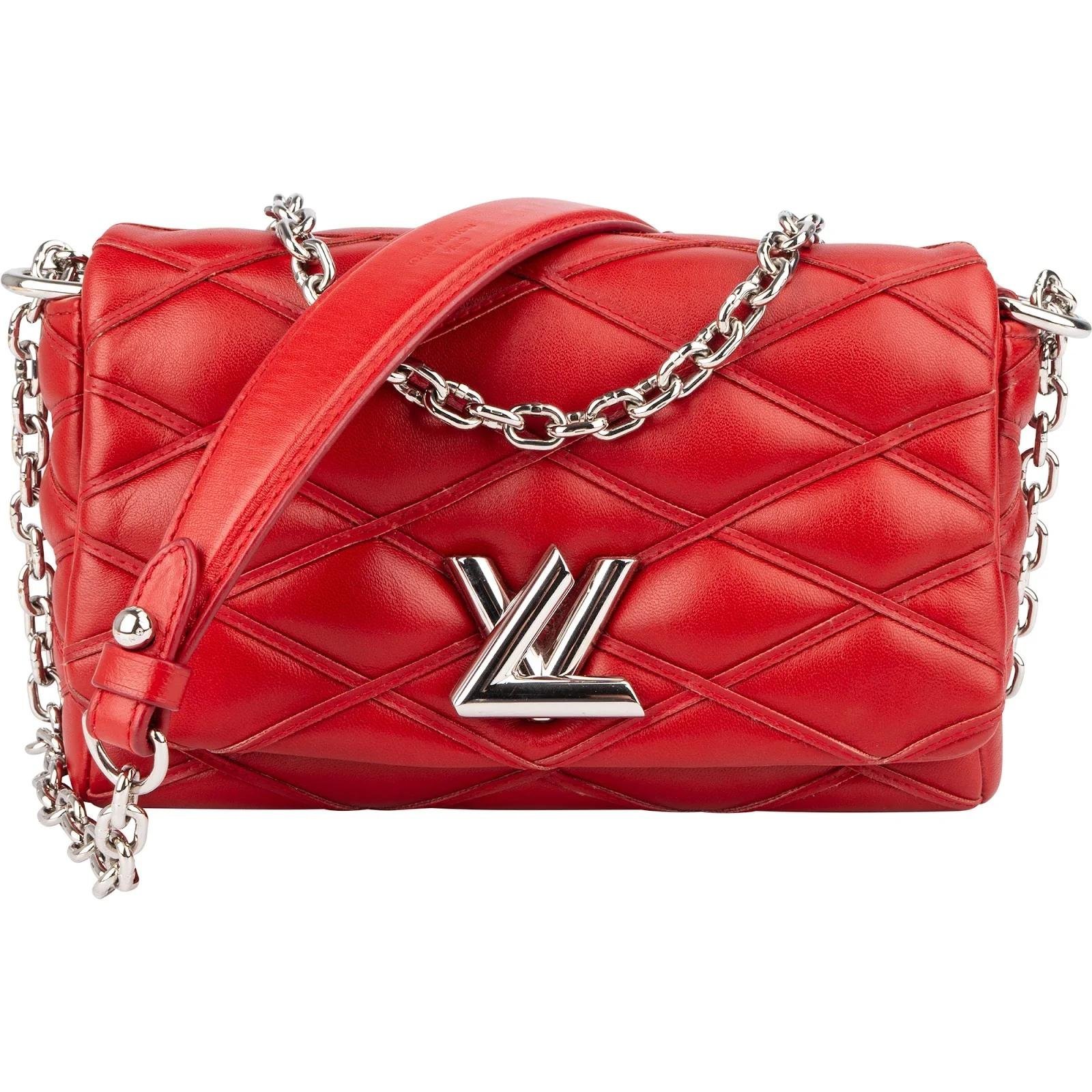 Twist leather crossbody bag