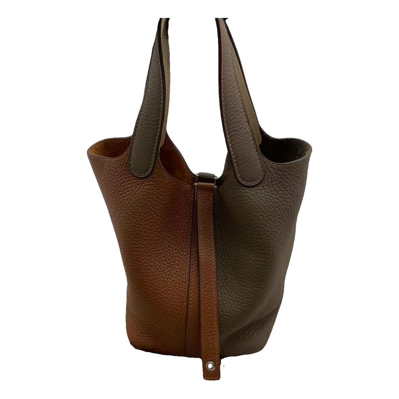 Picotin leather handbag