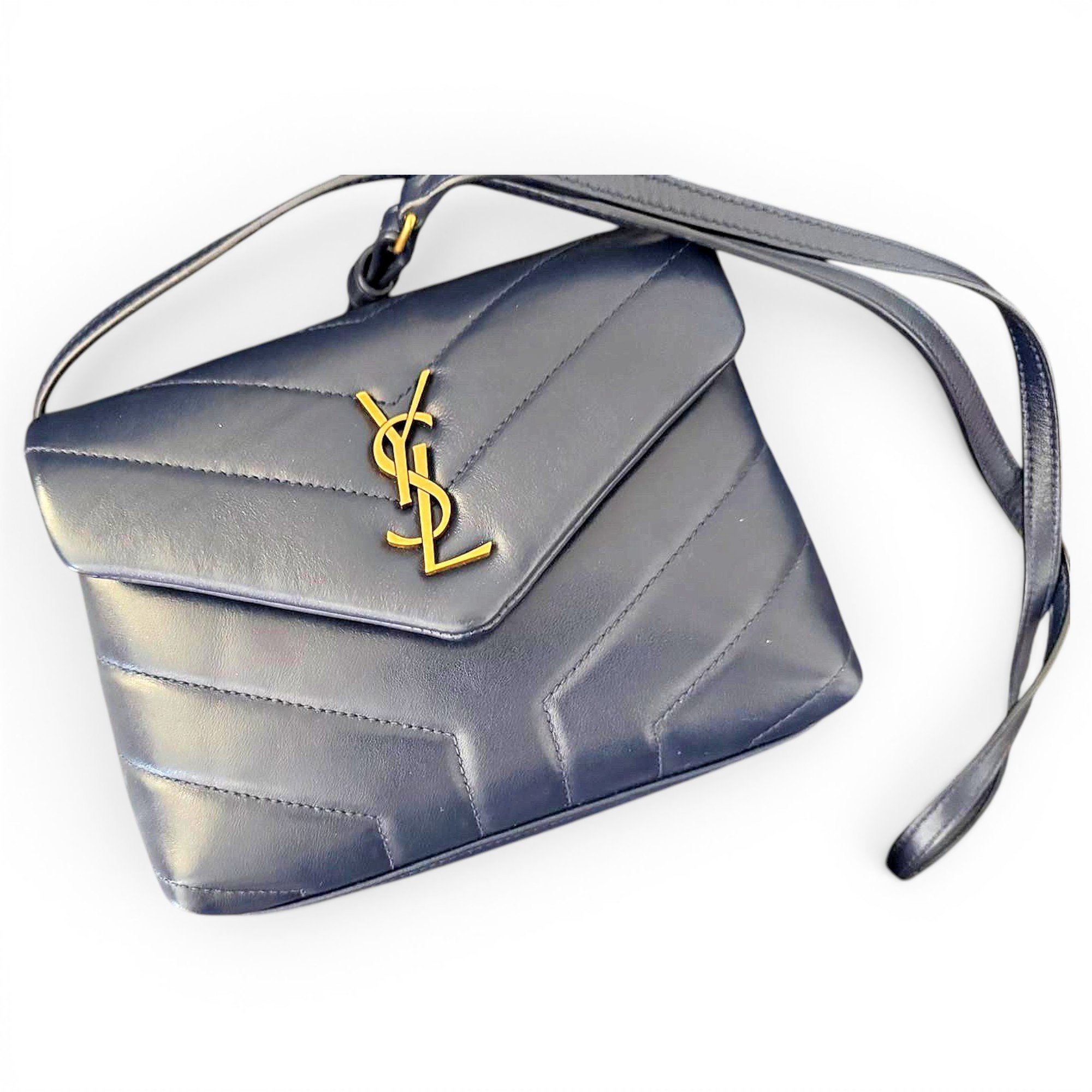 Loulou leather crossbody bag