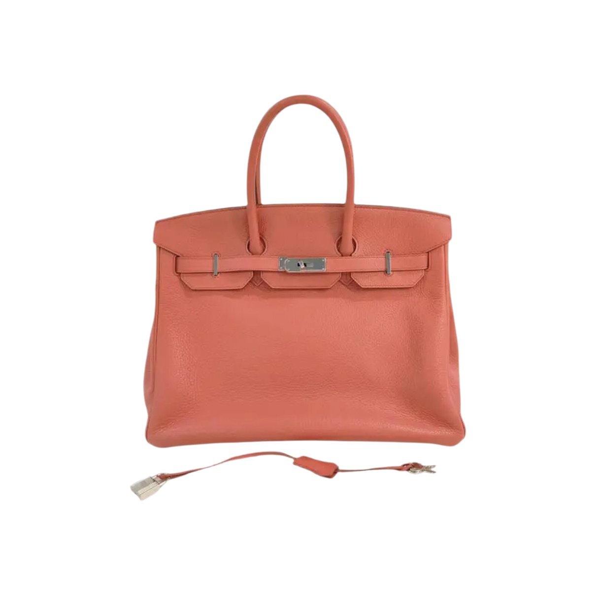 Hermes Birkin 35 Handbag Pink Epsom Leather