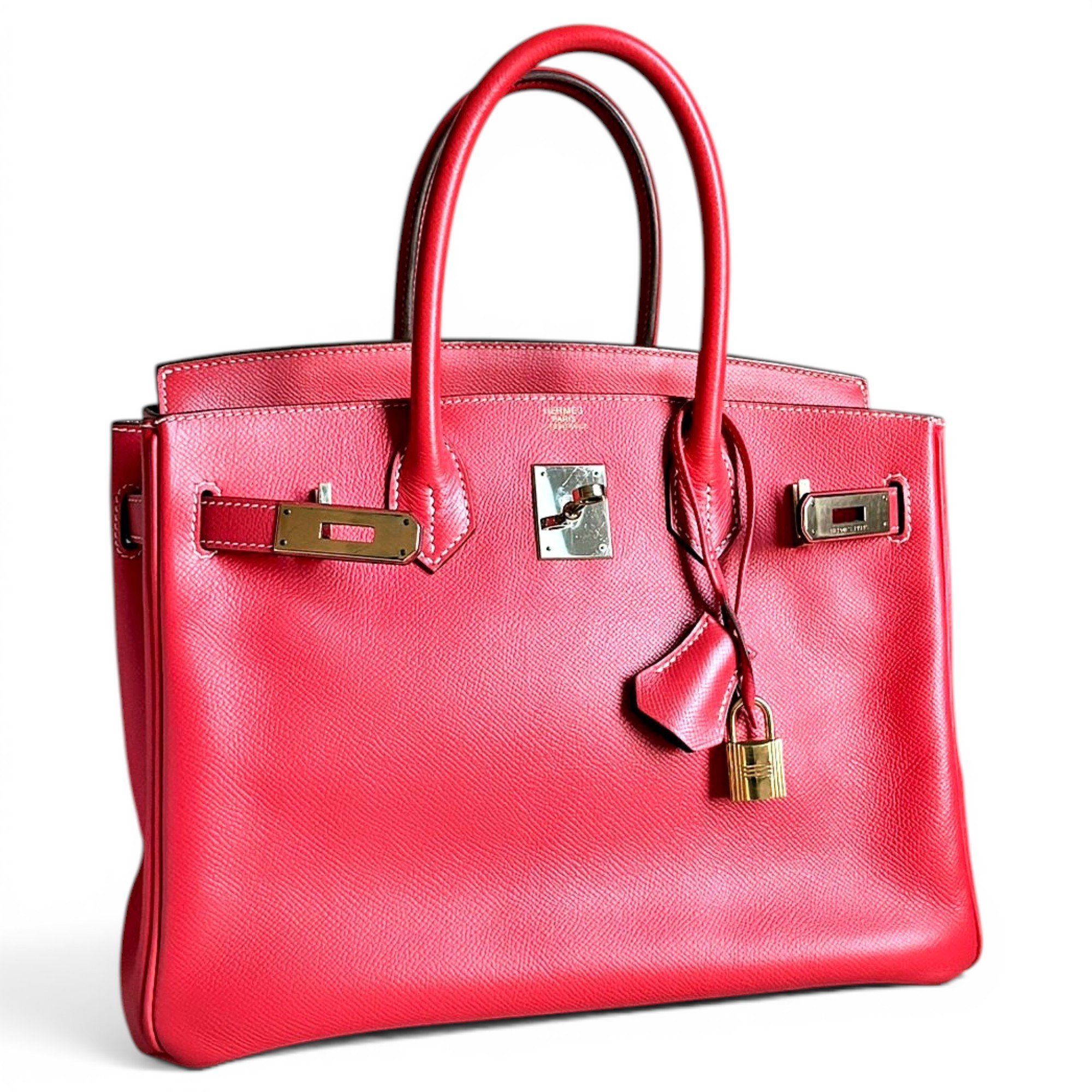 Birkin 30 leather handbag