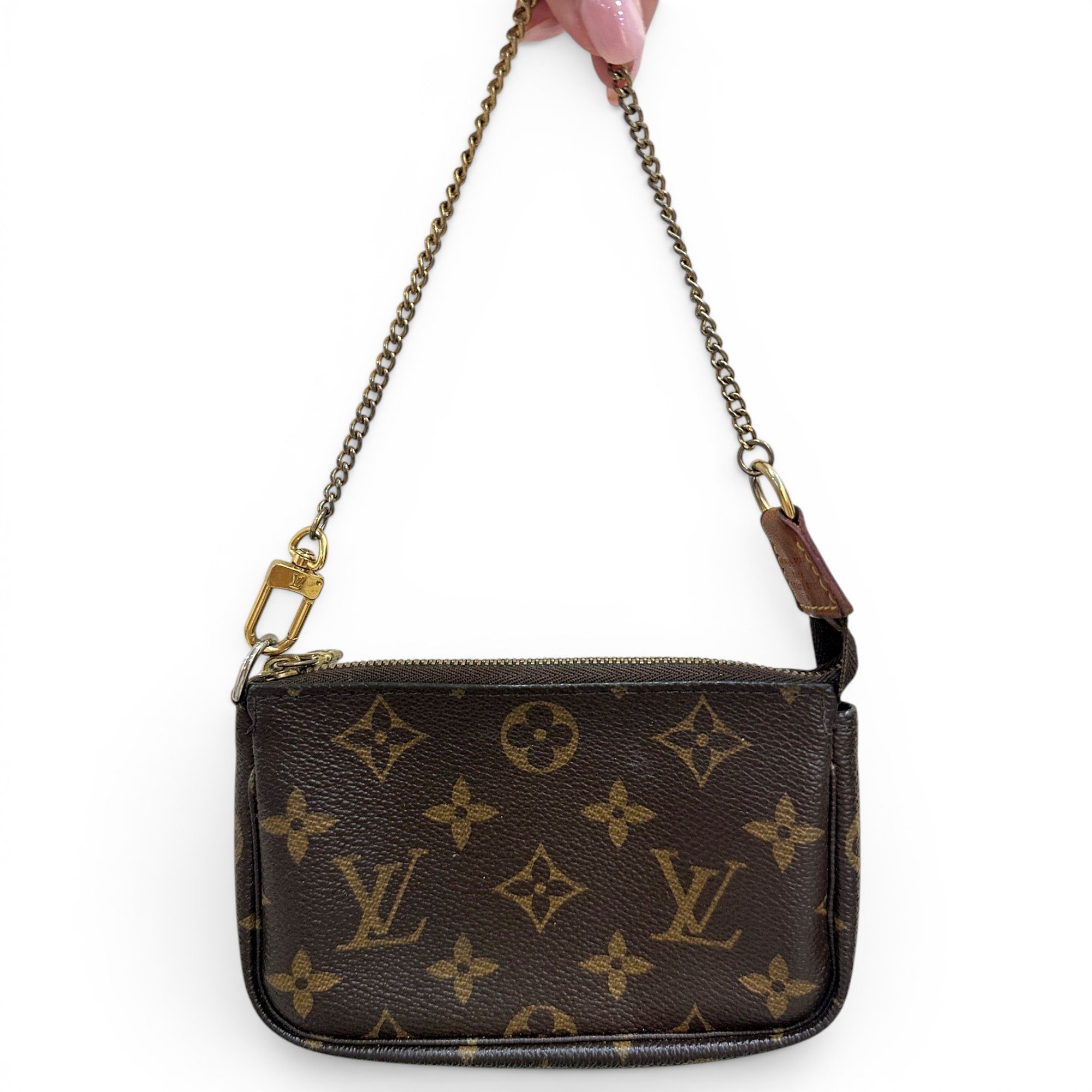 Pochette Accessoire pony-style calfskin handbag