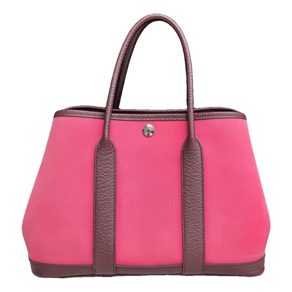 Garden Party leather handbag