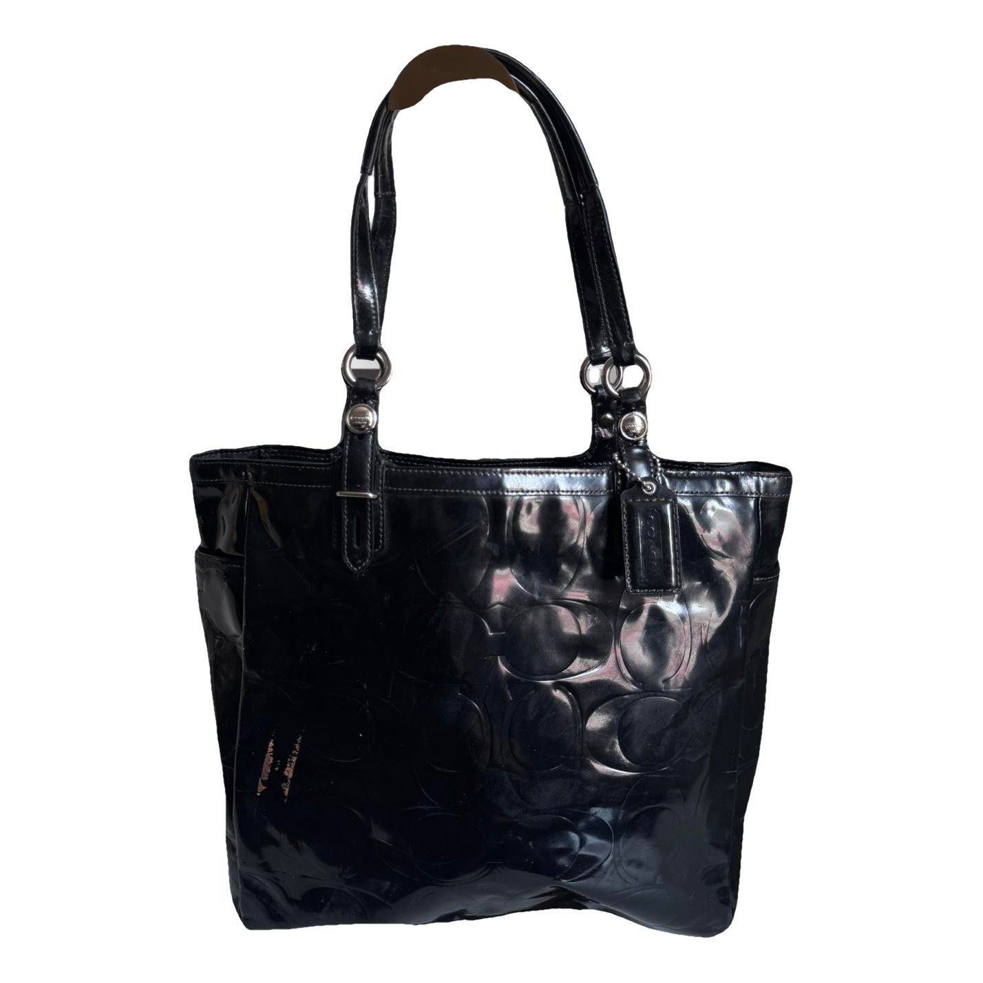 Hamilton Hobo patent leather handbag