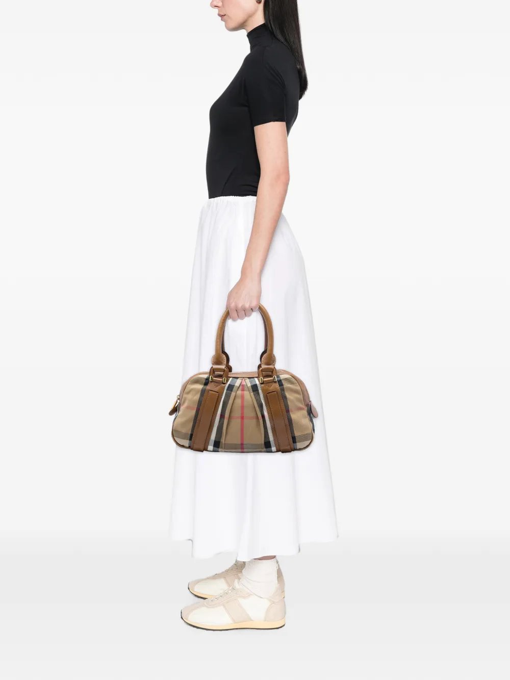 2000-2017 House Check Canvas Ashbury Knight handbag