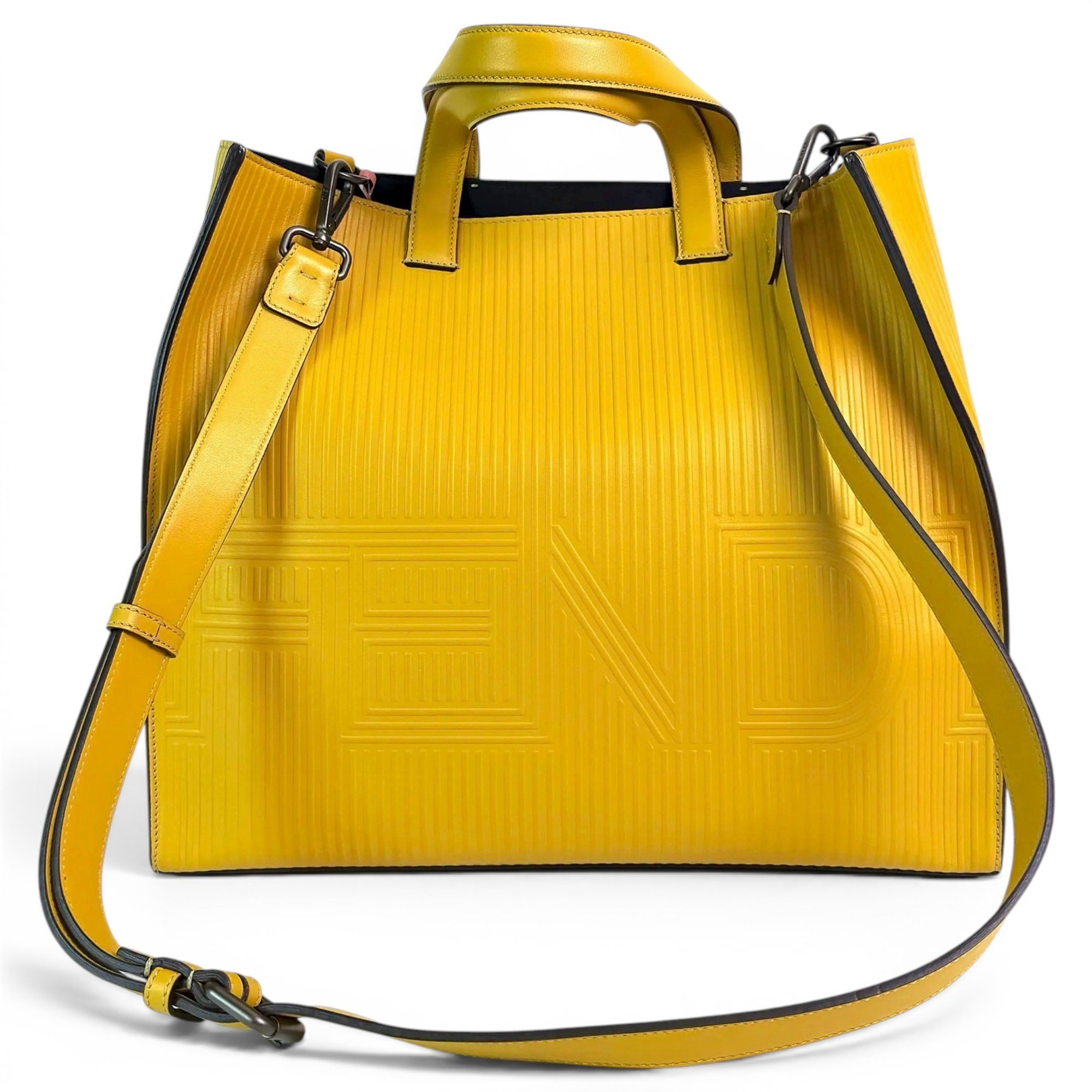 Leather handbag