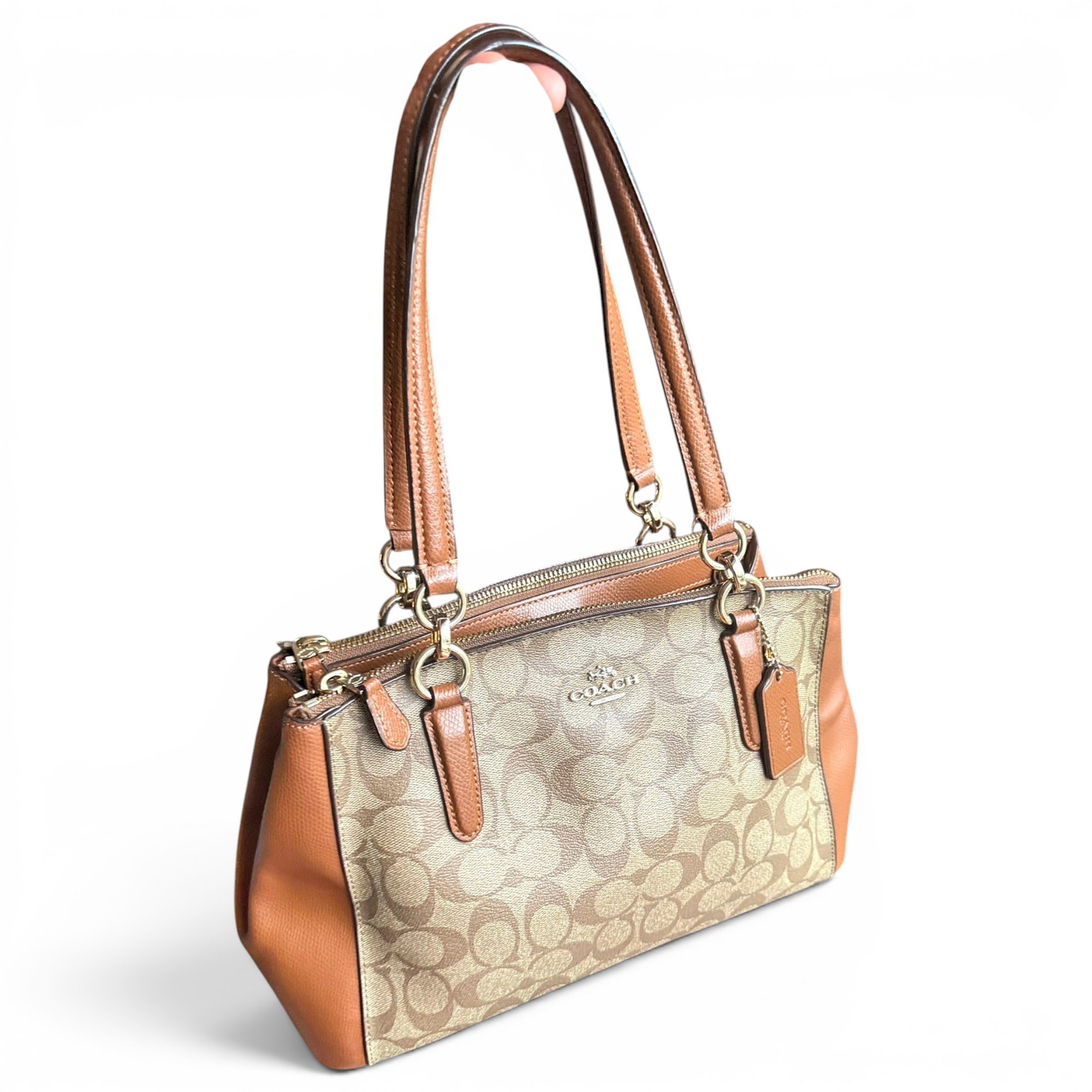 Hamilton Hobo leather handbag
