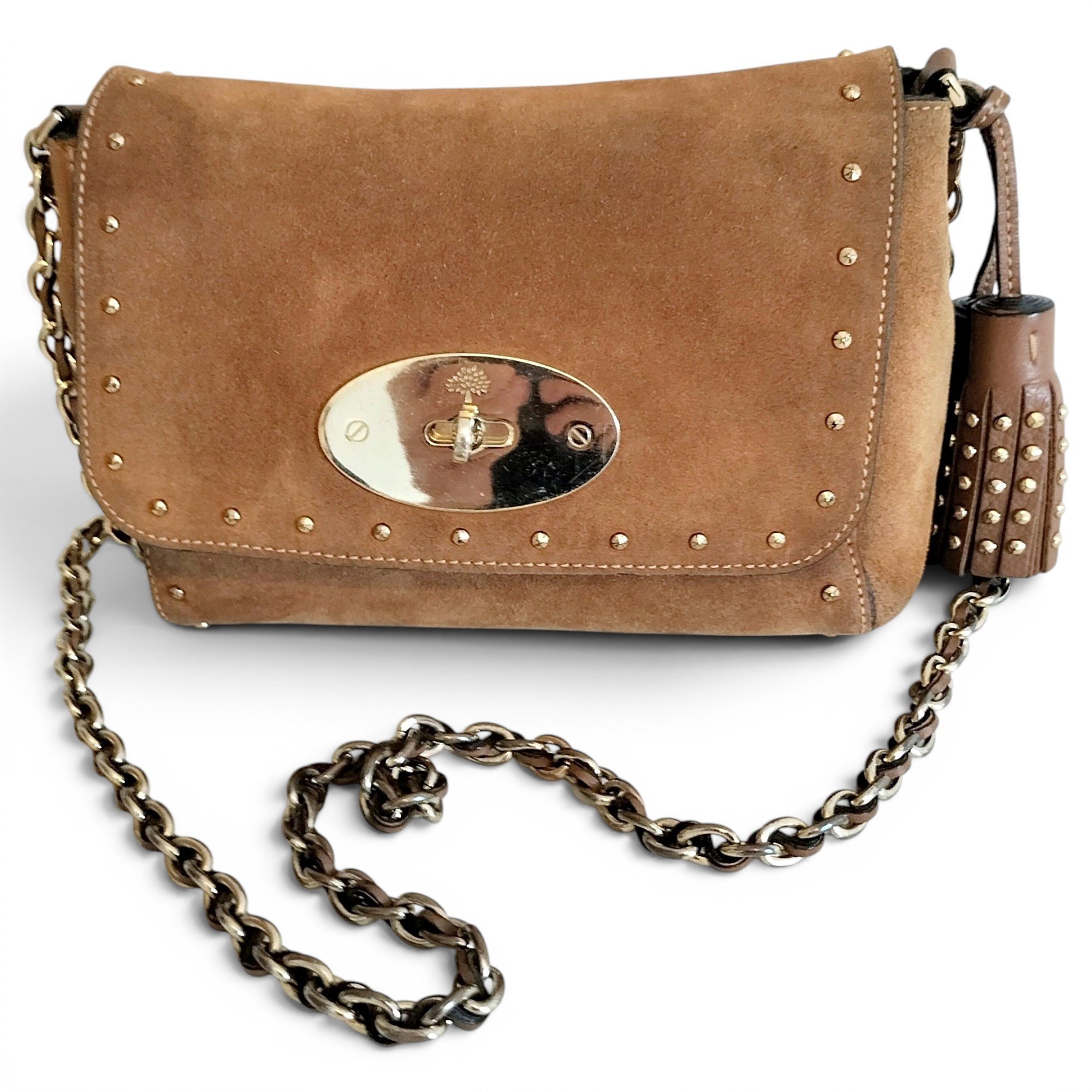 Lily leather handbag