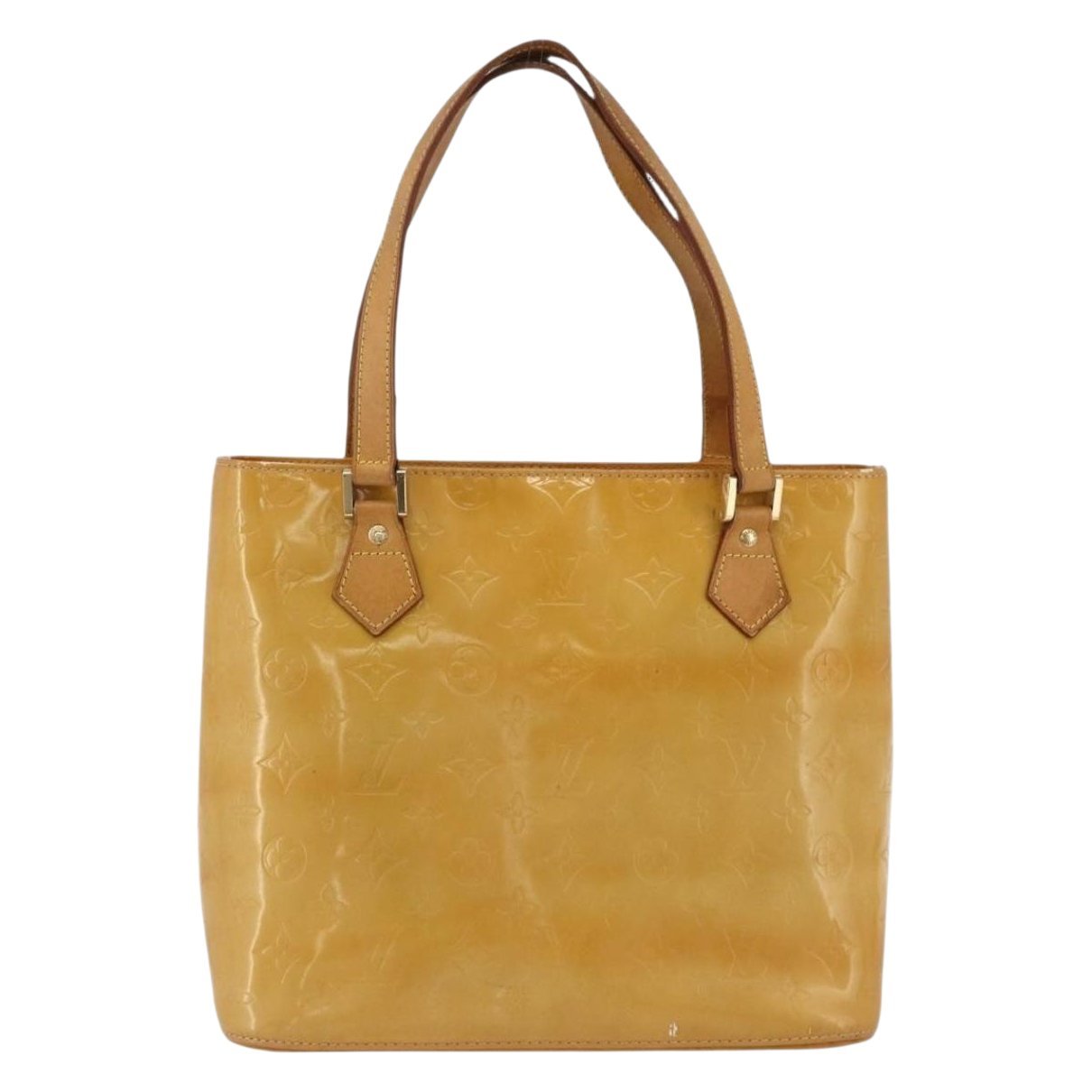 Houston patent leather handbag