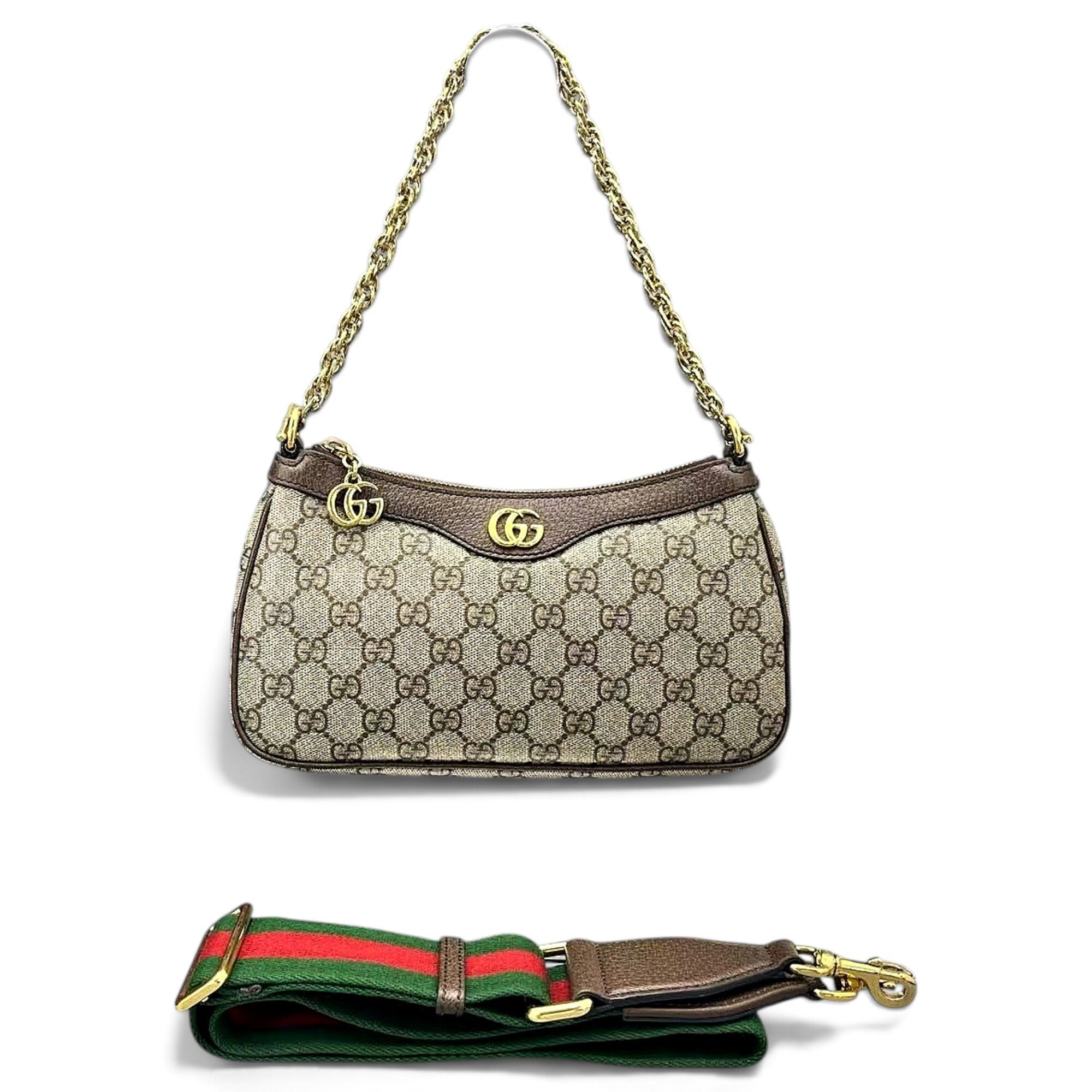 Ophidia leather handbag