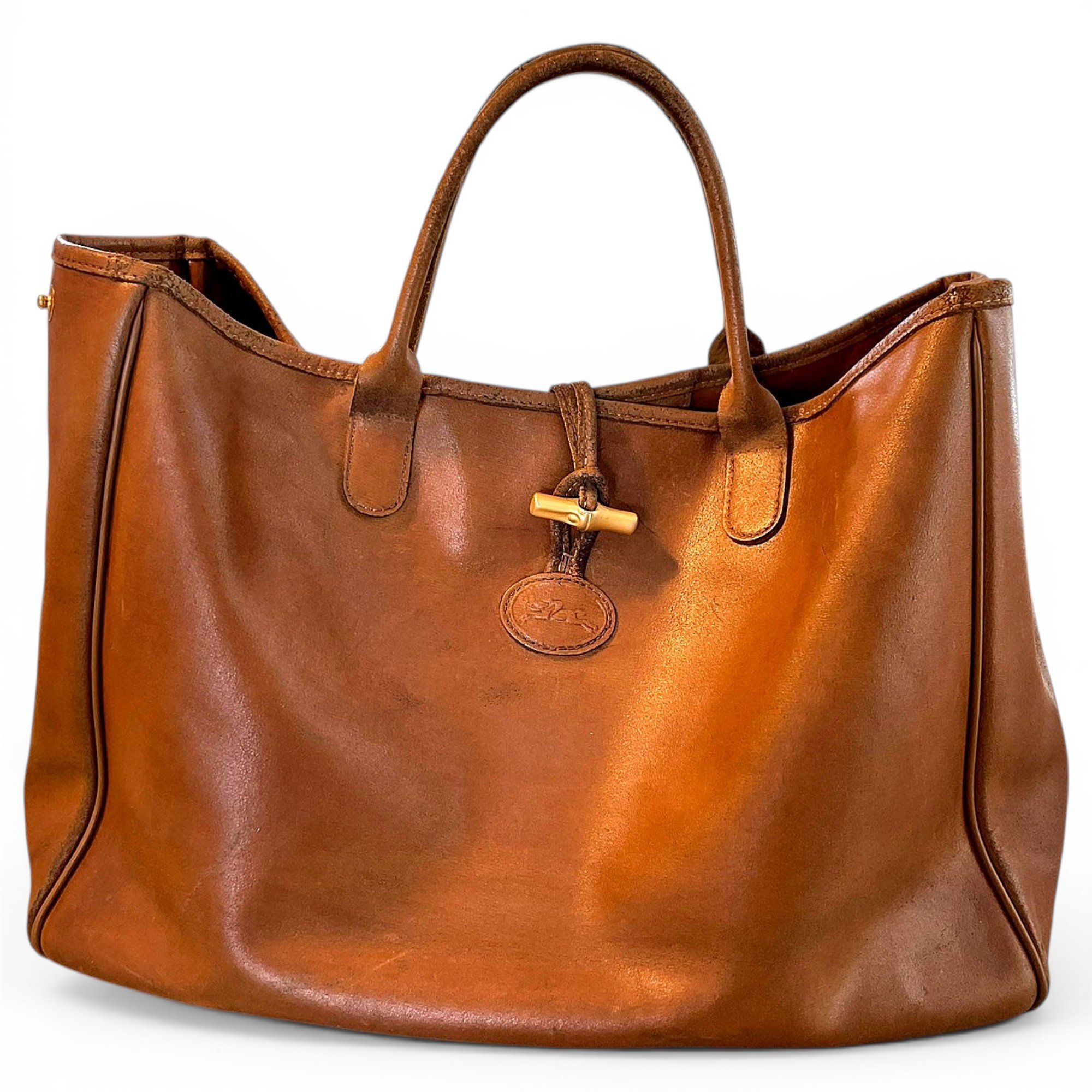 Roseau leather tote