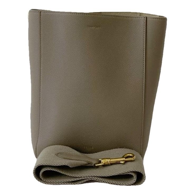 Seau Sangle leather handbag