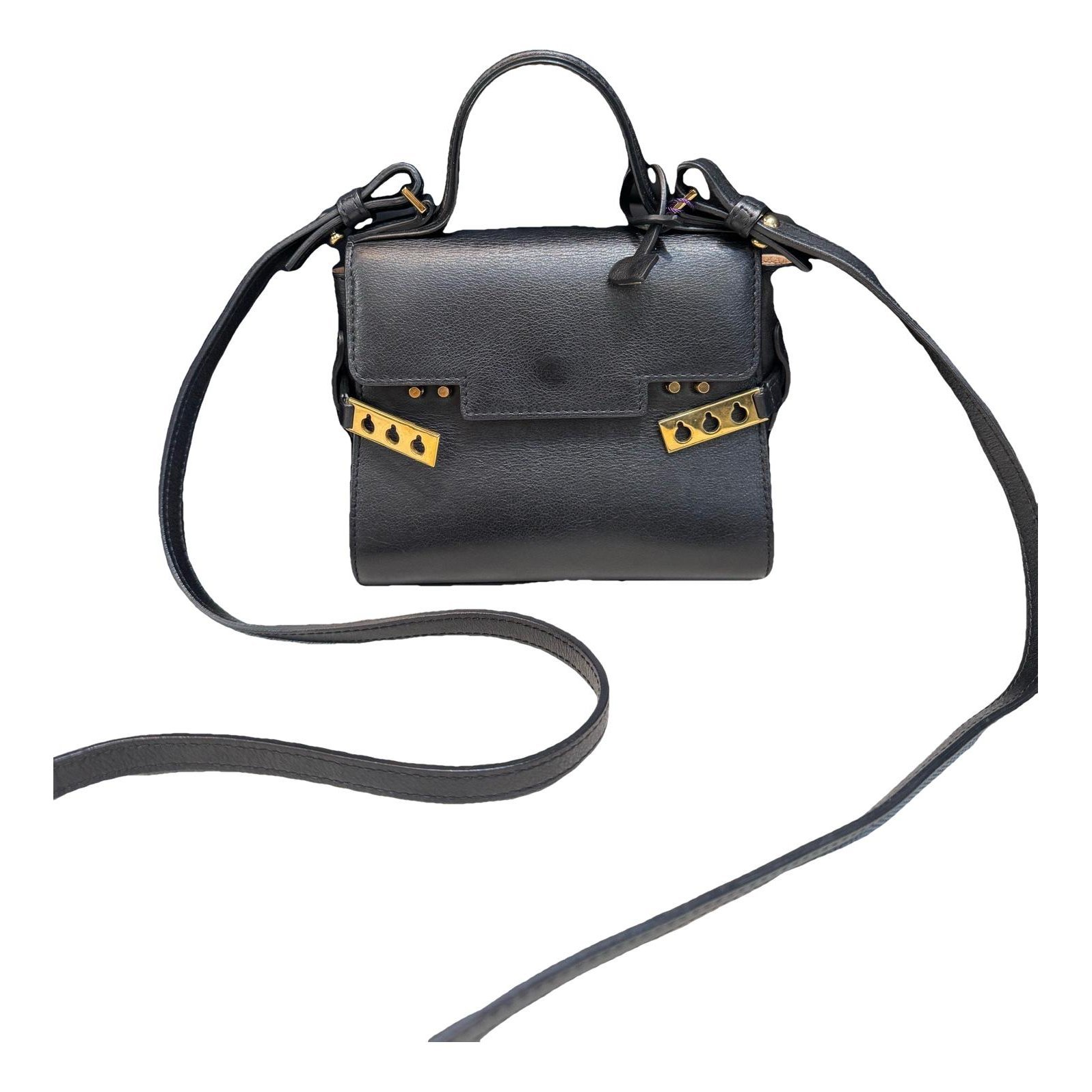 Tempête leather handbag