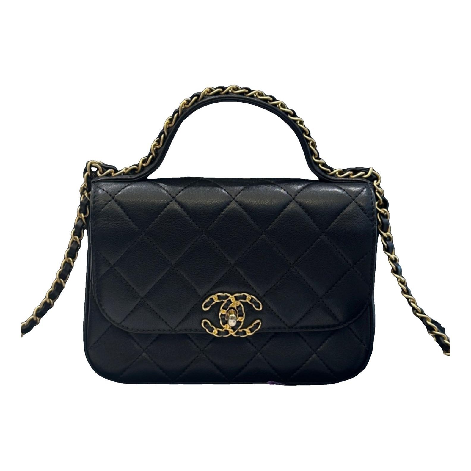 Chanel 19 leather handbag