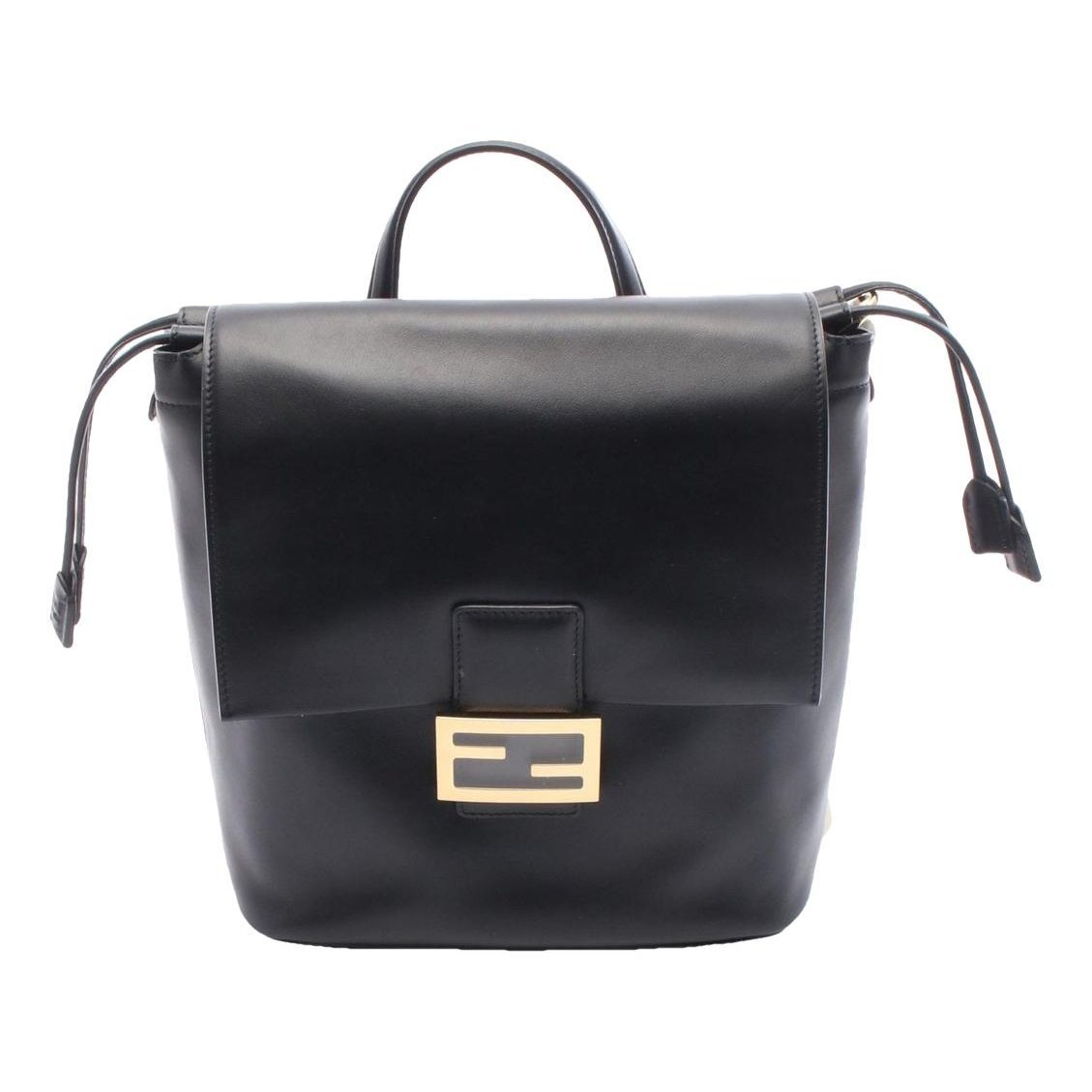 Leather backpack