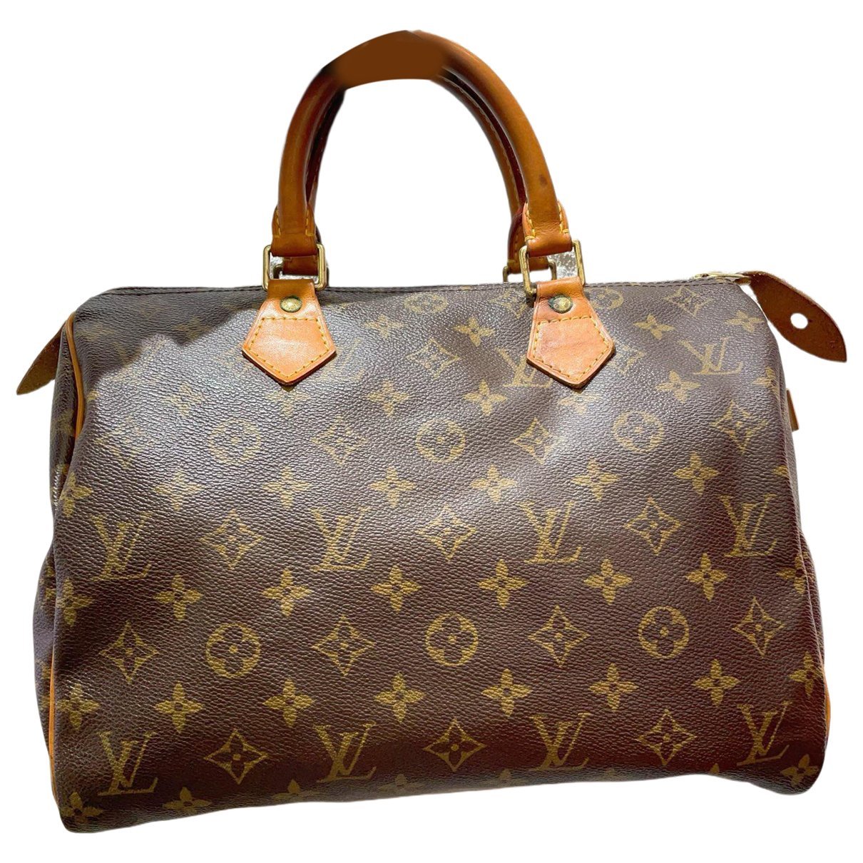 Speedy leather handbag